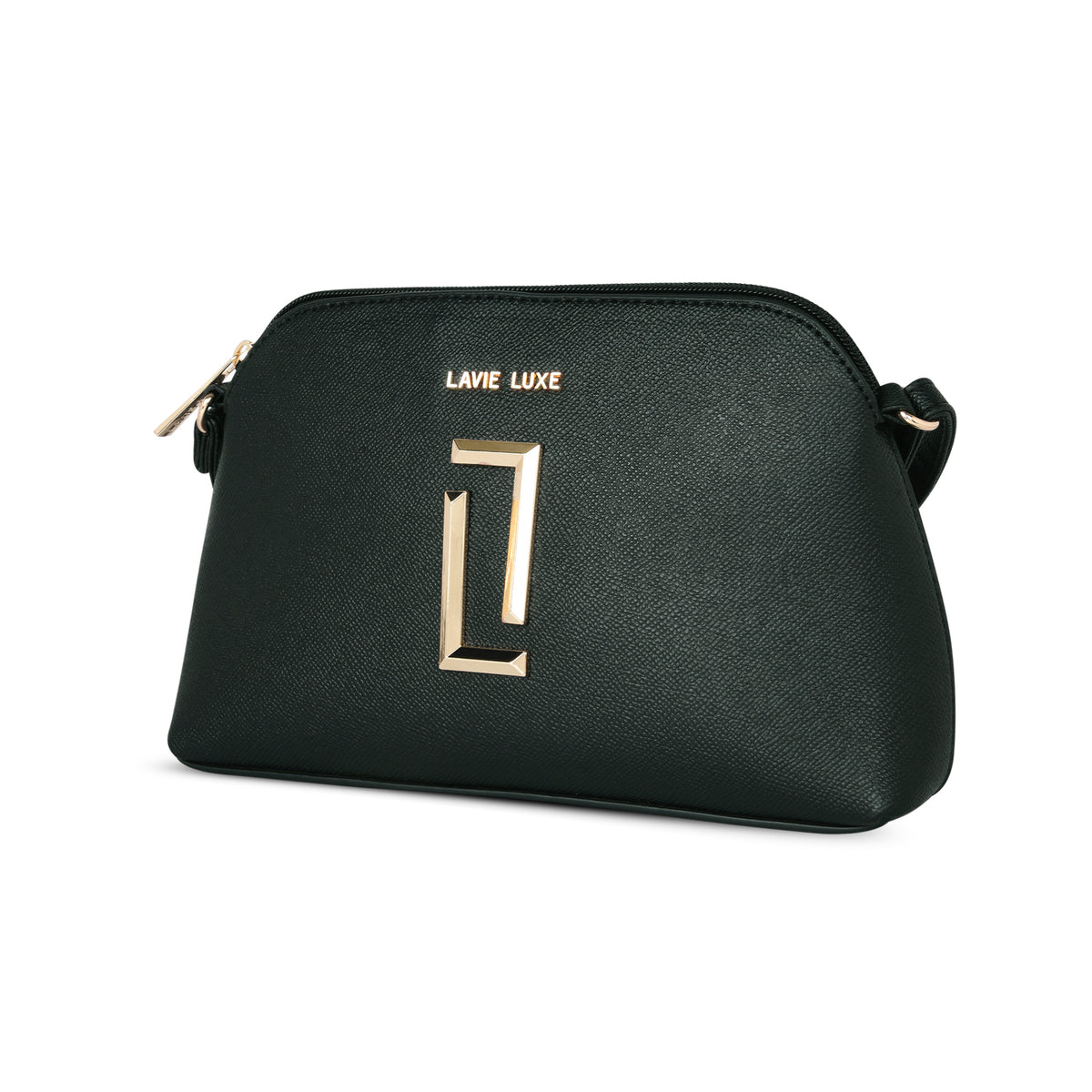 Lavie Luxe Black Small Women's Hemi Sling Bag