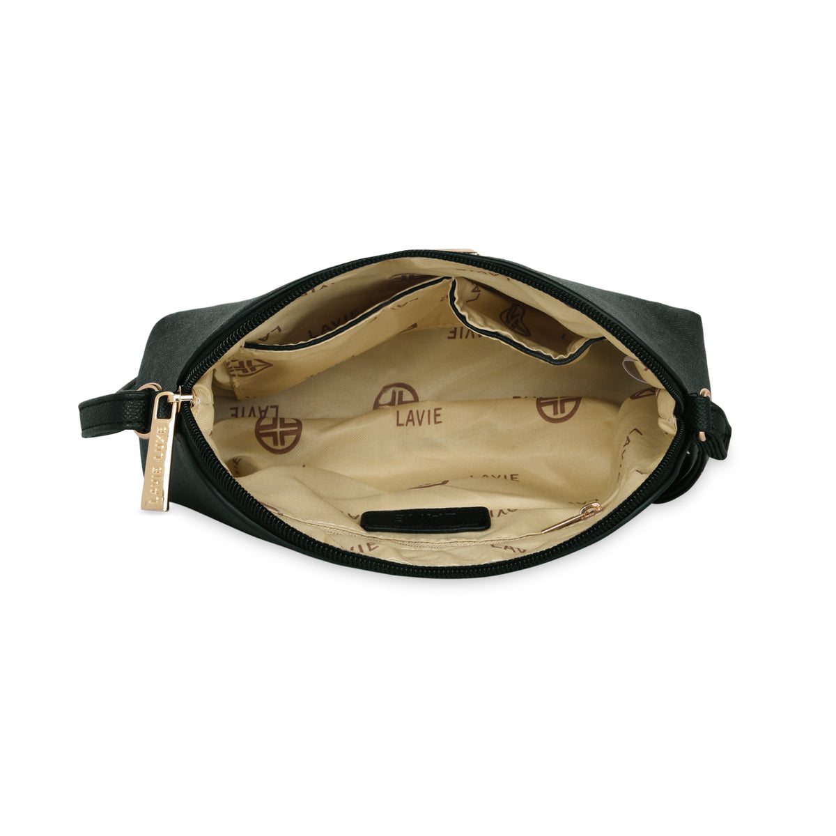 Lavie Luxe Black Small Women's Hemi Sling Bag