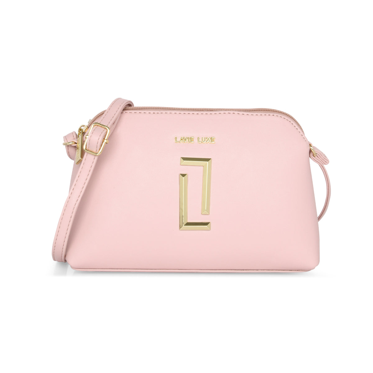 Lavie Luxe Light Pink Small Women's Hemi Sling Bag