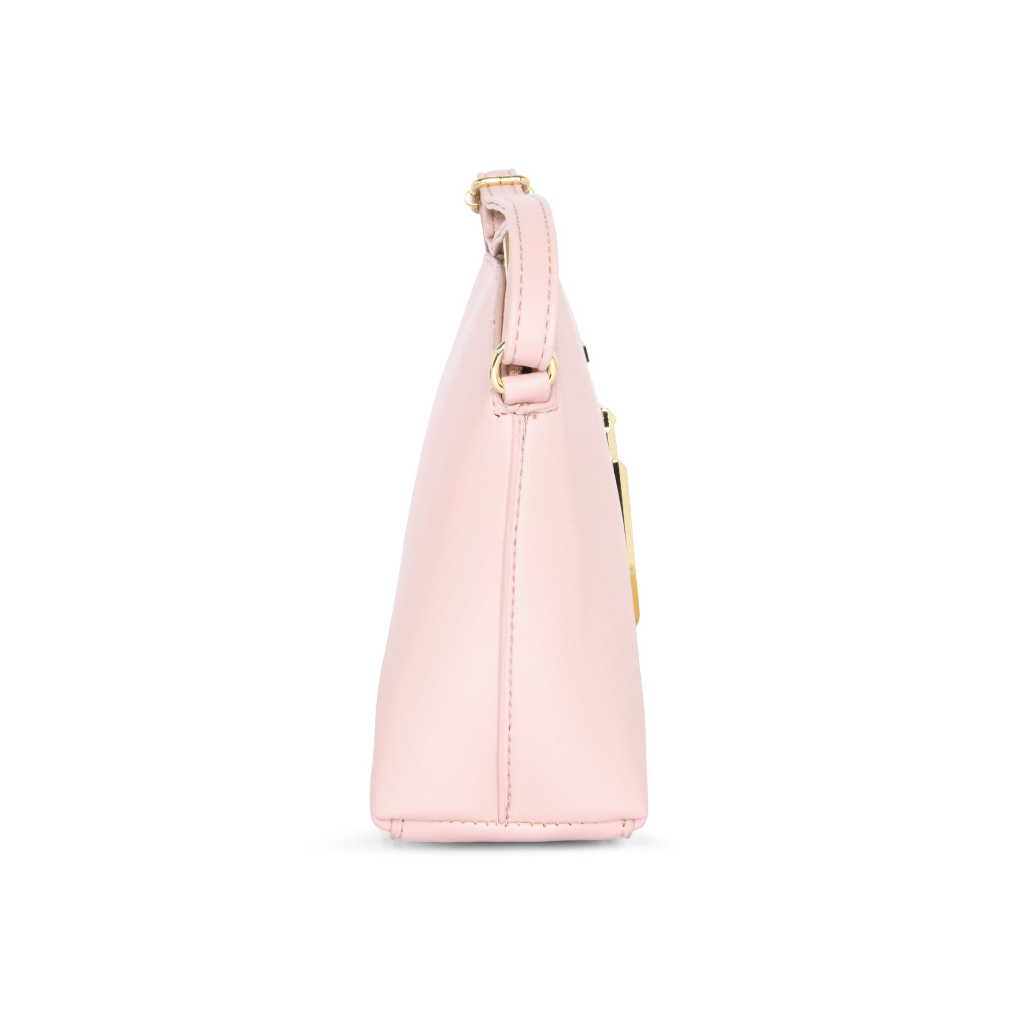 Lavie Luxe Light Pink Small Women's Hemi Sling Bag