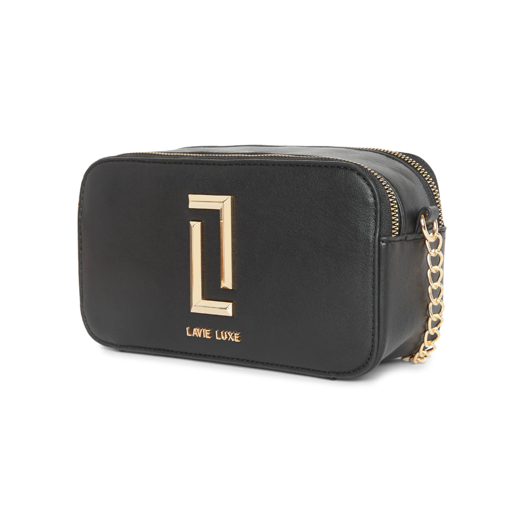 Lavie Luxe Black Small Women's Fenny Sling Bag