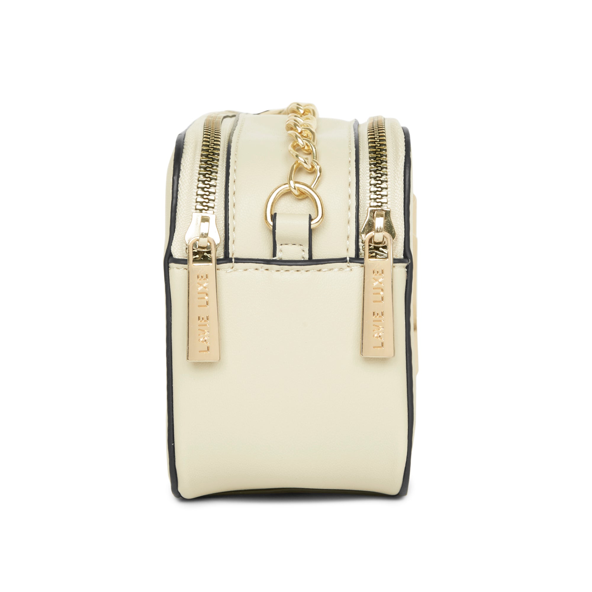 Lavie Luxe Beige Small Women's Fenny Sling Bag