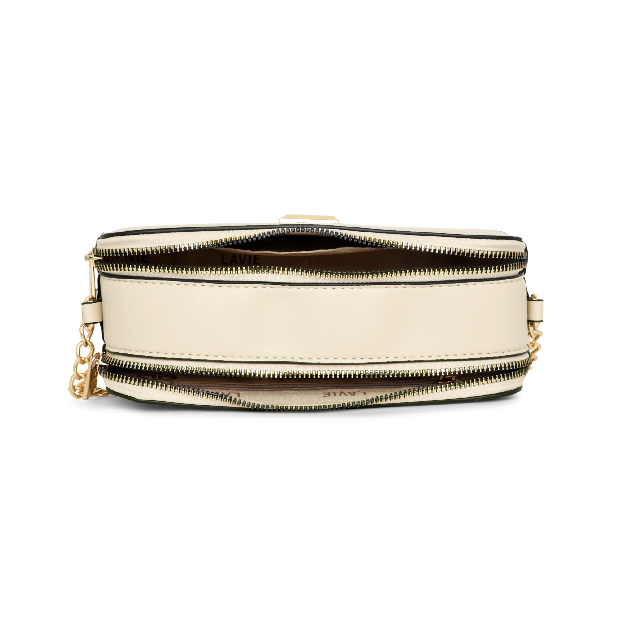 Lavie Luxe Beige Small Women's Fenny Sling Bag