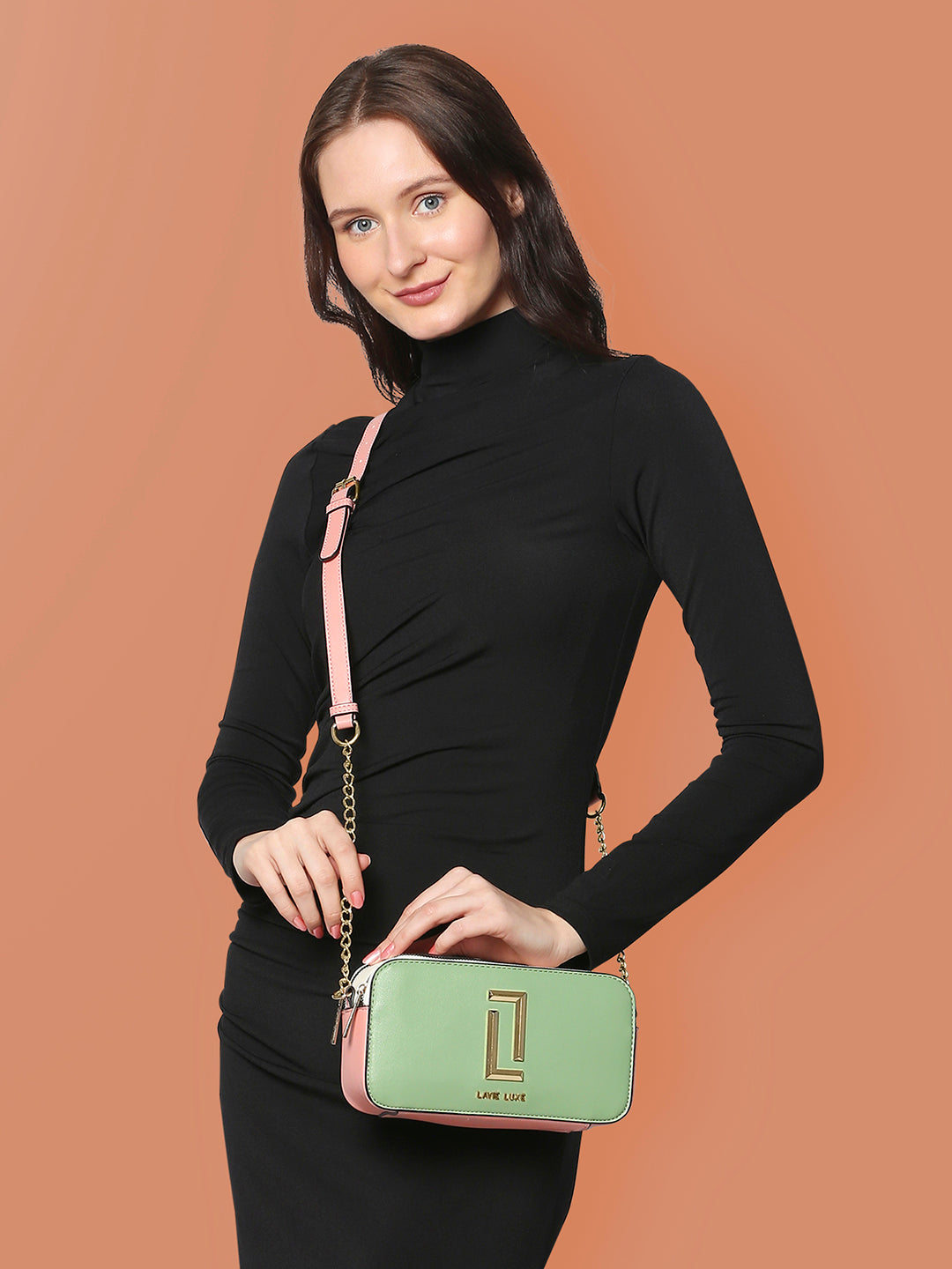 Lavie Luxe Mint Small Women's Fenny Sling Bag