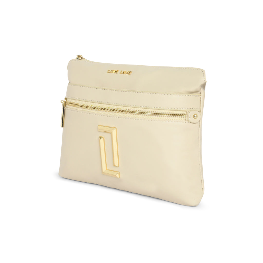 Lavie Luxe Beige Small Women's Quick Access Sling Bag