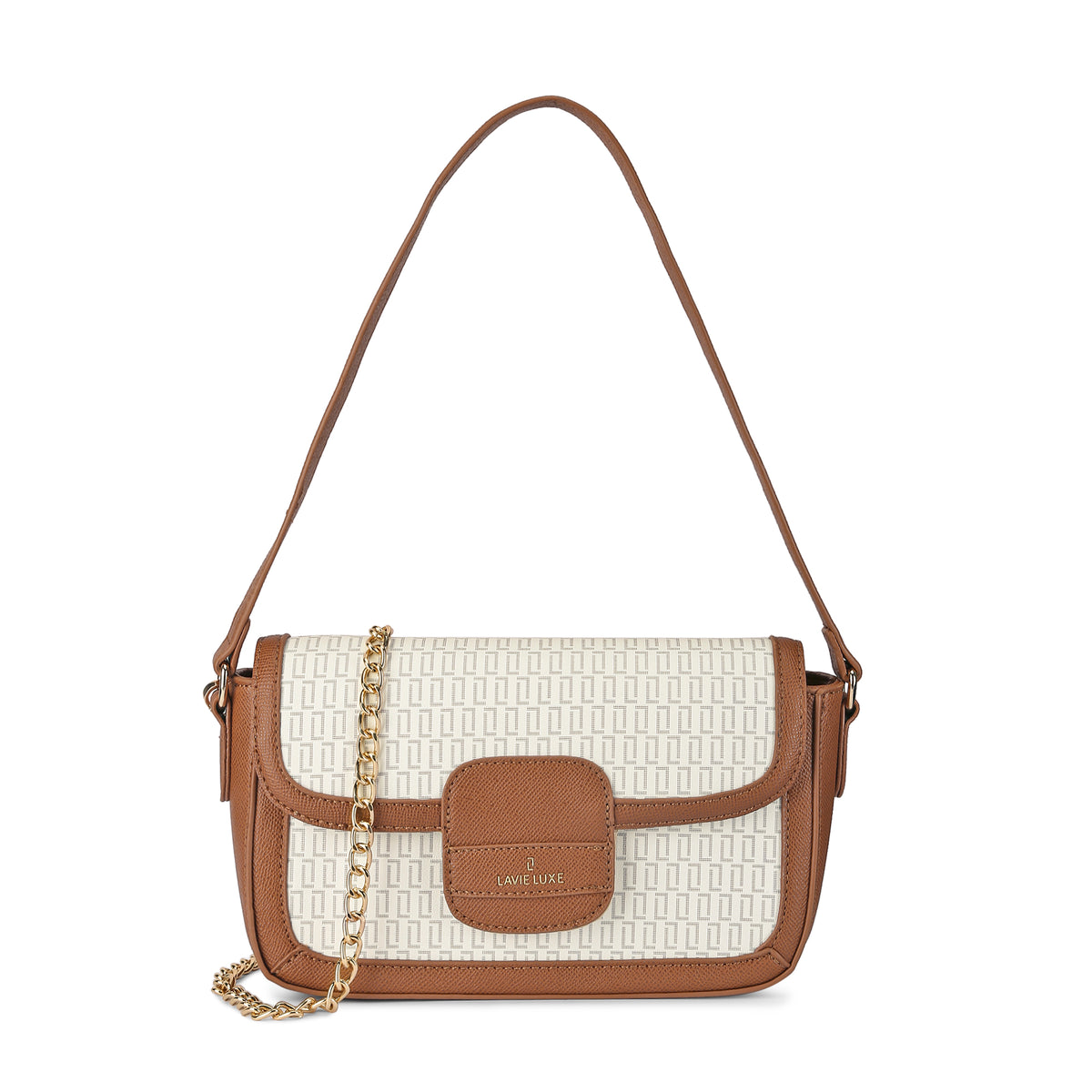 Lavie Luxe Mono Quad Off White Medium Women's Sling