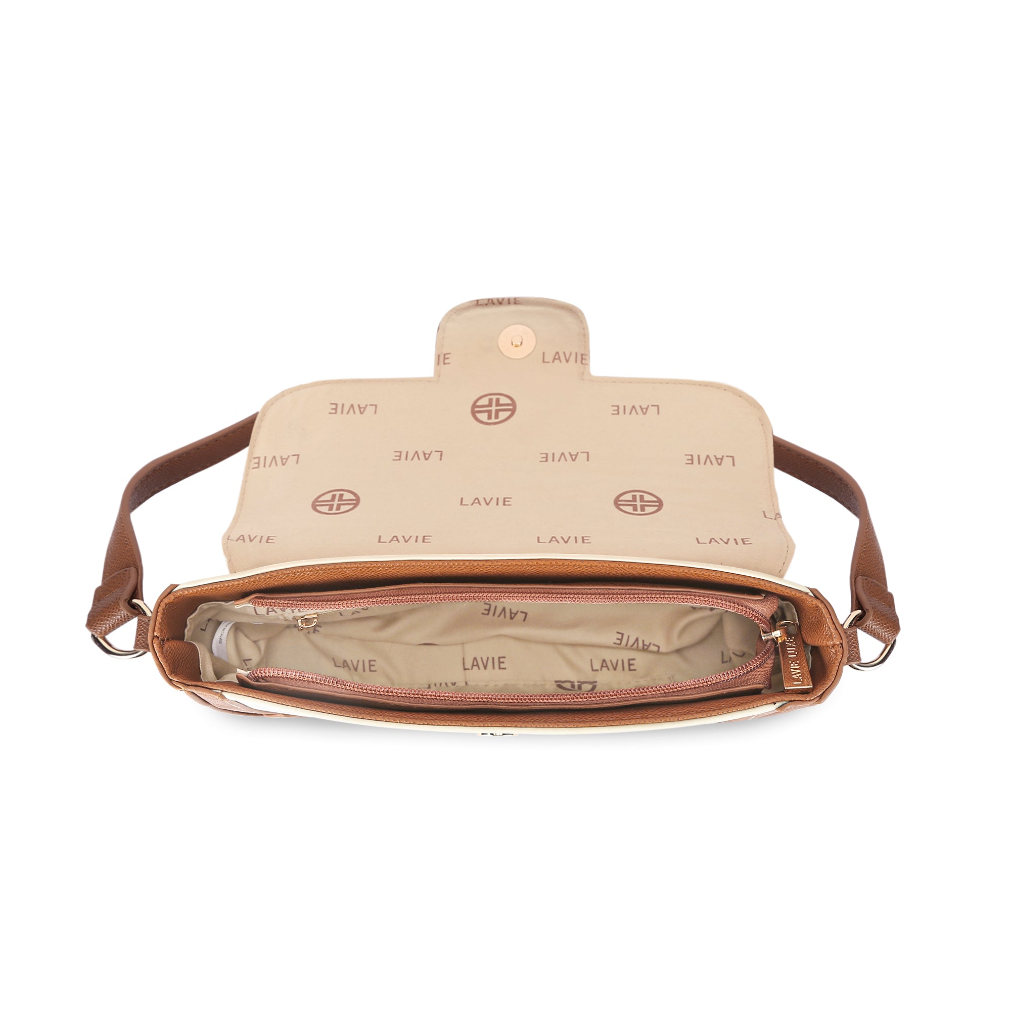 Lavie Luxe Mono Quad Off White Medium Women's Sling