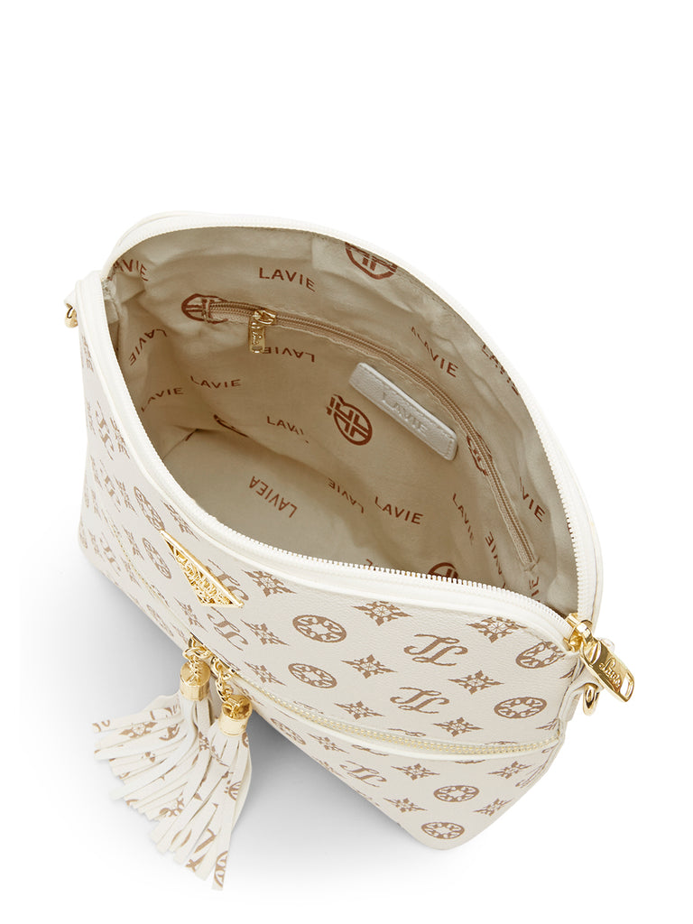 Lavie Signature Portland Medium Off White Womens Sling Bag