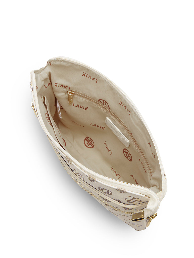 Lavie Signature Seattle Small Off White Womens Sling Bag