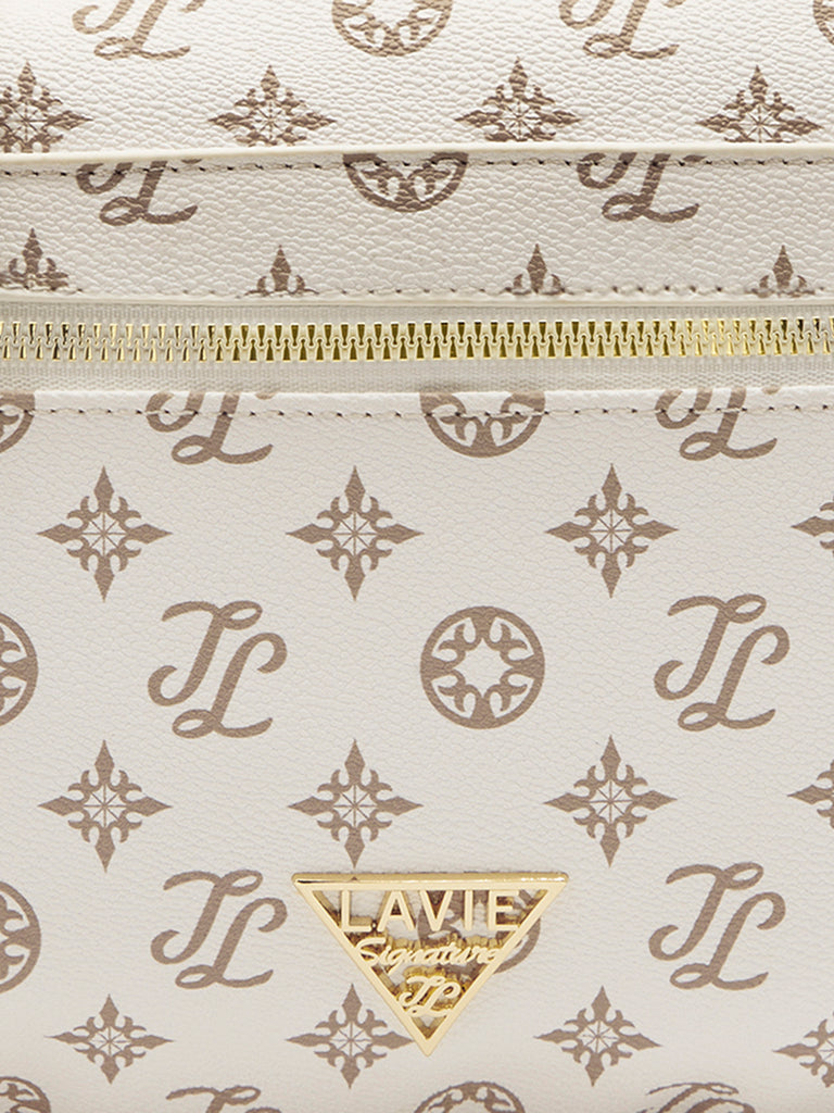 Lavie Signature Seattle Small Off White Womens Sling Bag