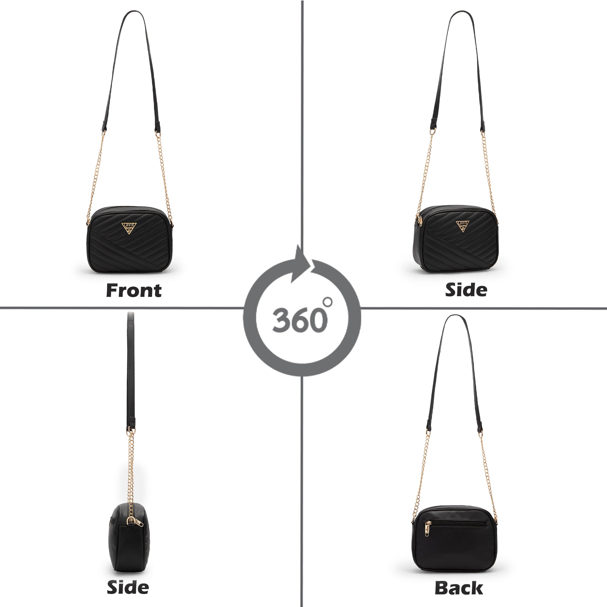 Lavie Signature Dallas Small Womens Box Sling Bag