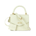 Aura Flap Small Off White Sling Bag