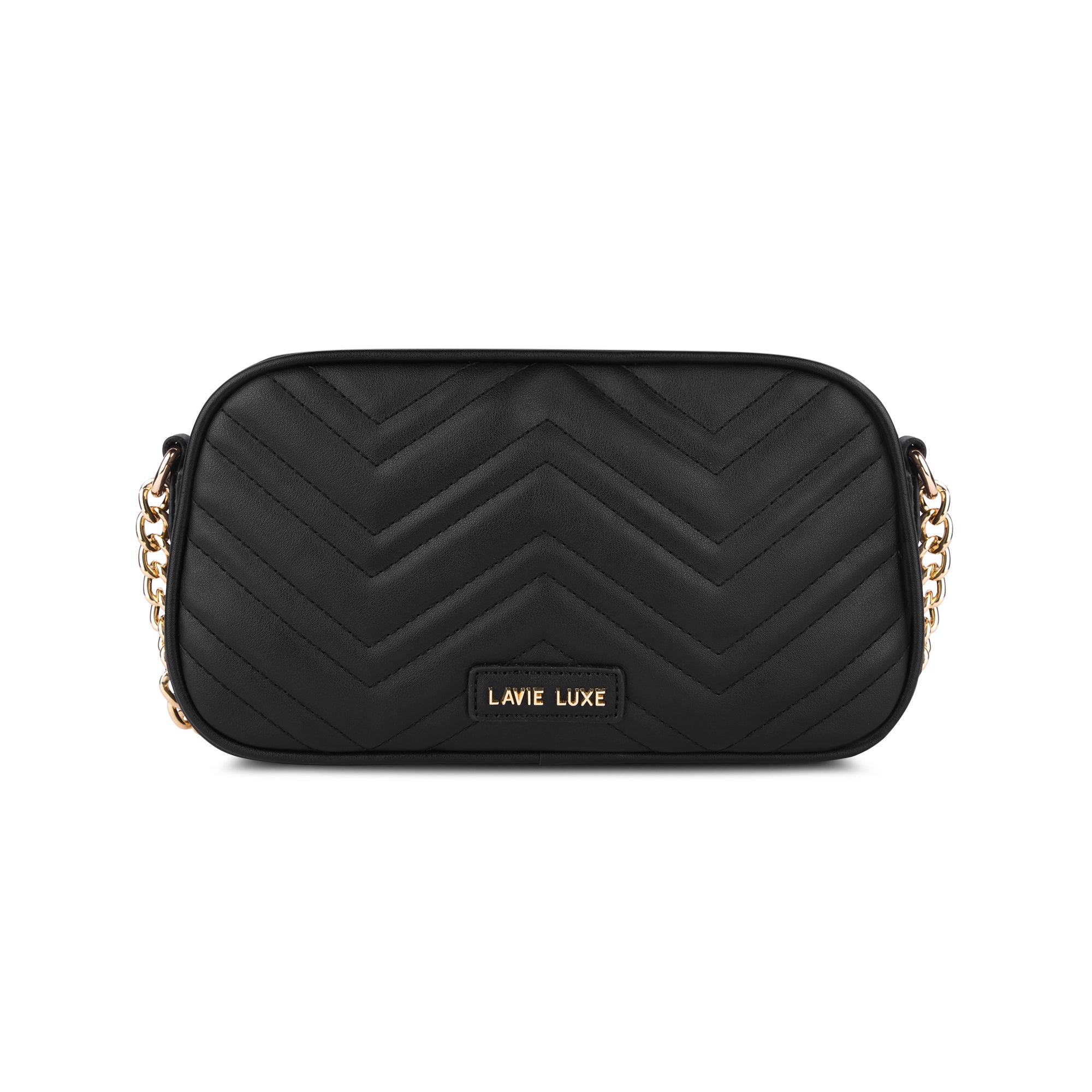 Lavie Luxe Aztec Box Black Medium Women's Sling