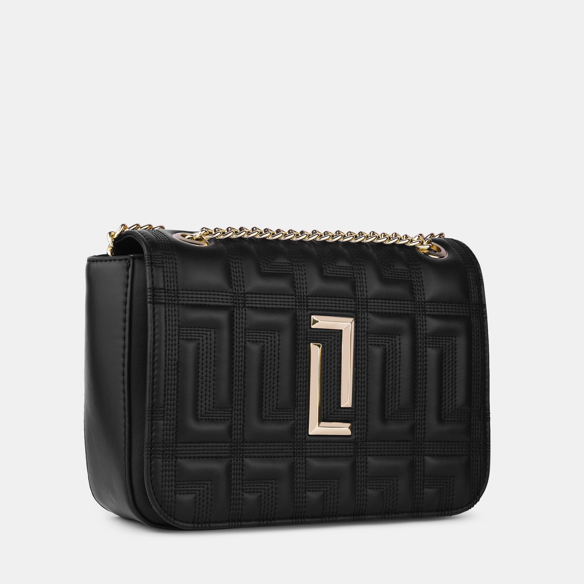 Lavie Luxe Caroline Black Medium Women's sling bag