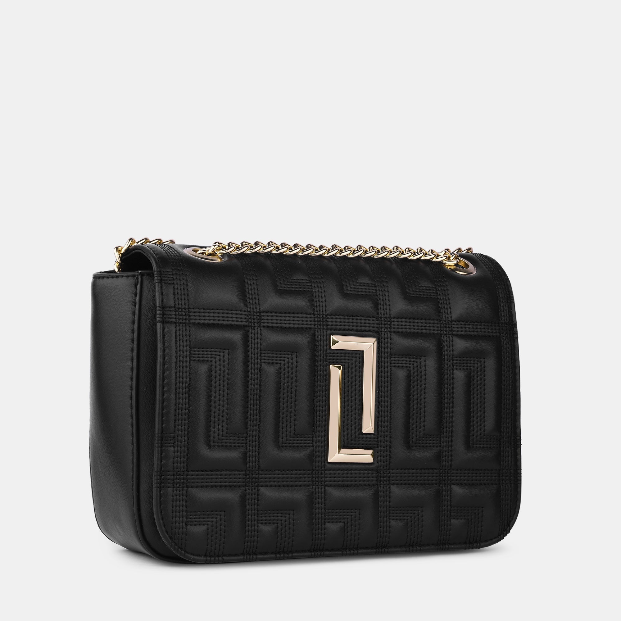 Lavie Luxe Caroline Black Medium Women's sling bag