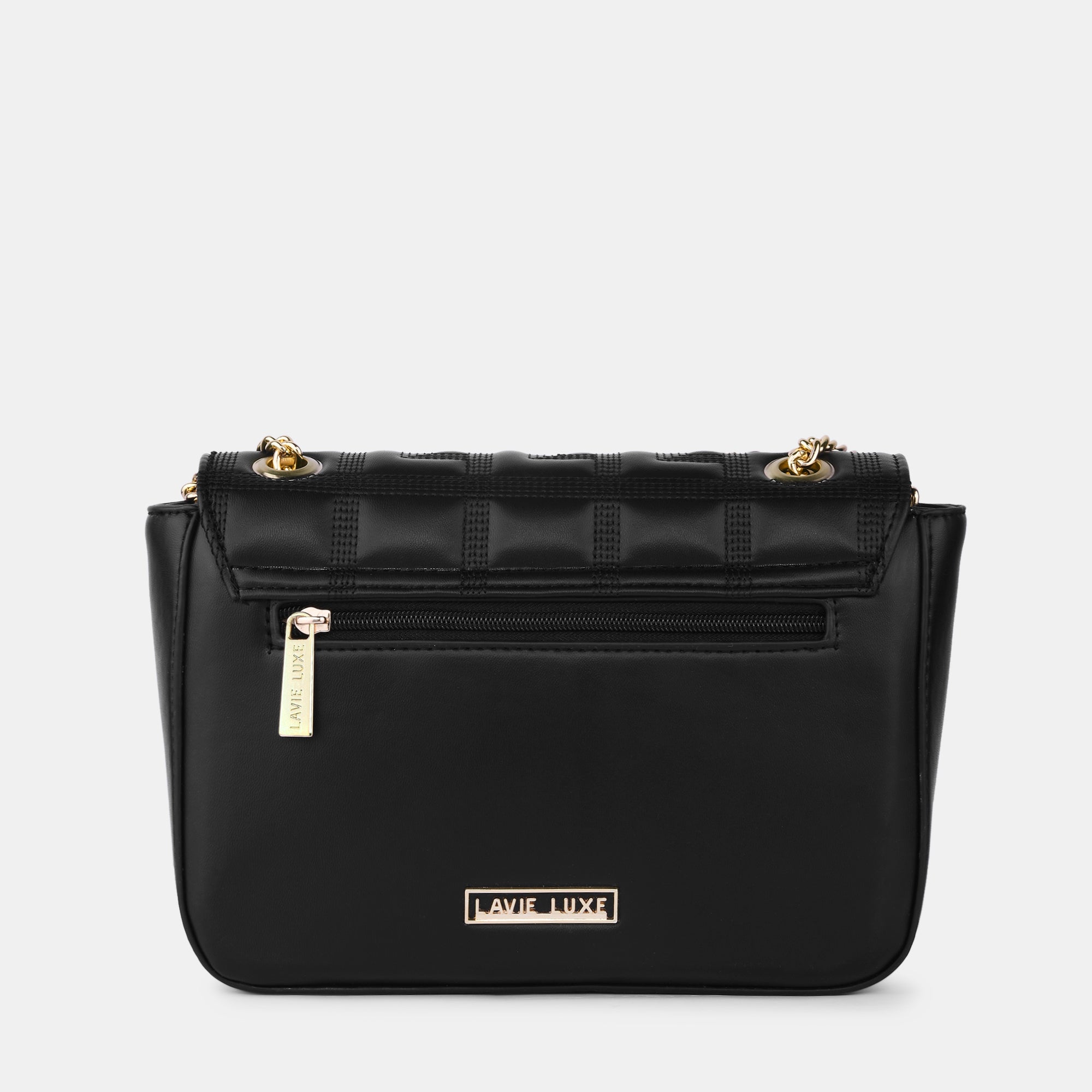 Lavie Luxe Caroline Black Medium Women's sling bag