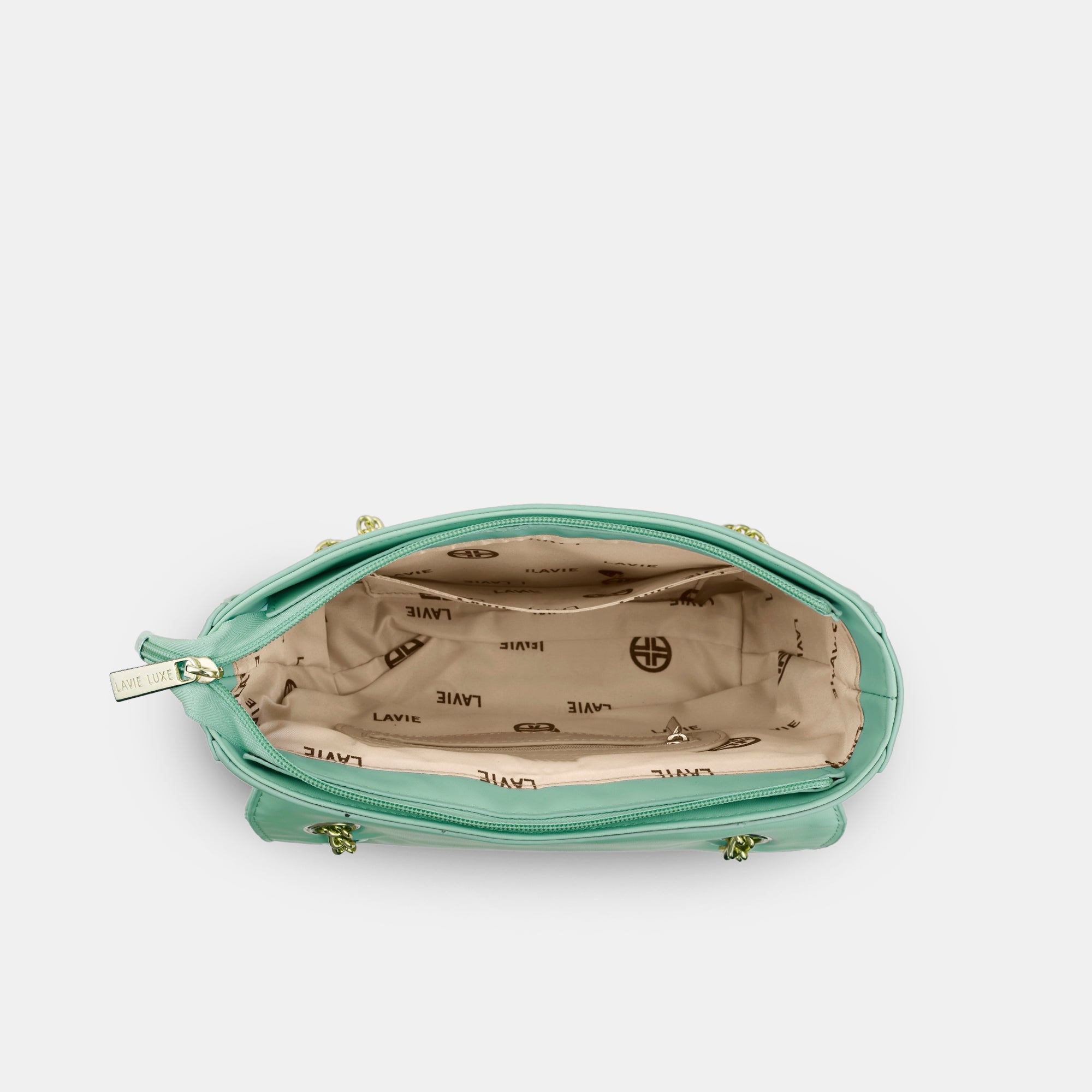 Lavie Luxe Caroline Pearl Mint Medium Women's slingbag