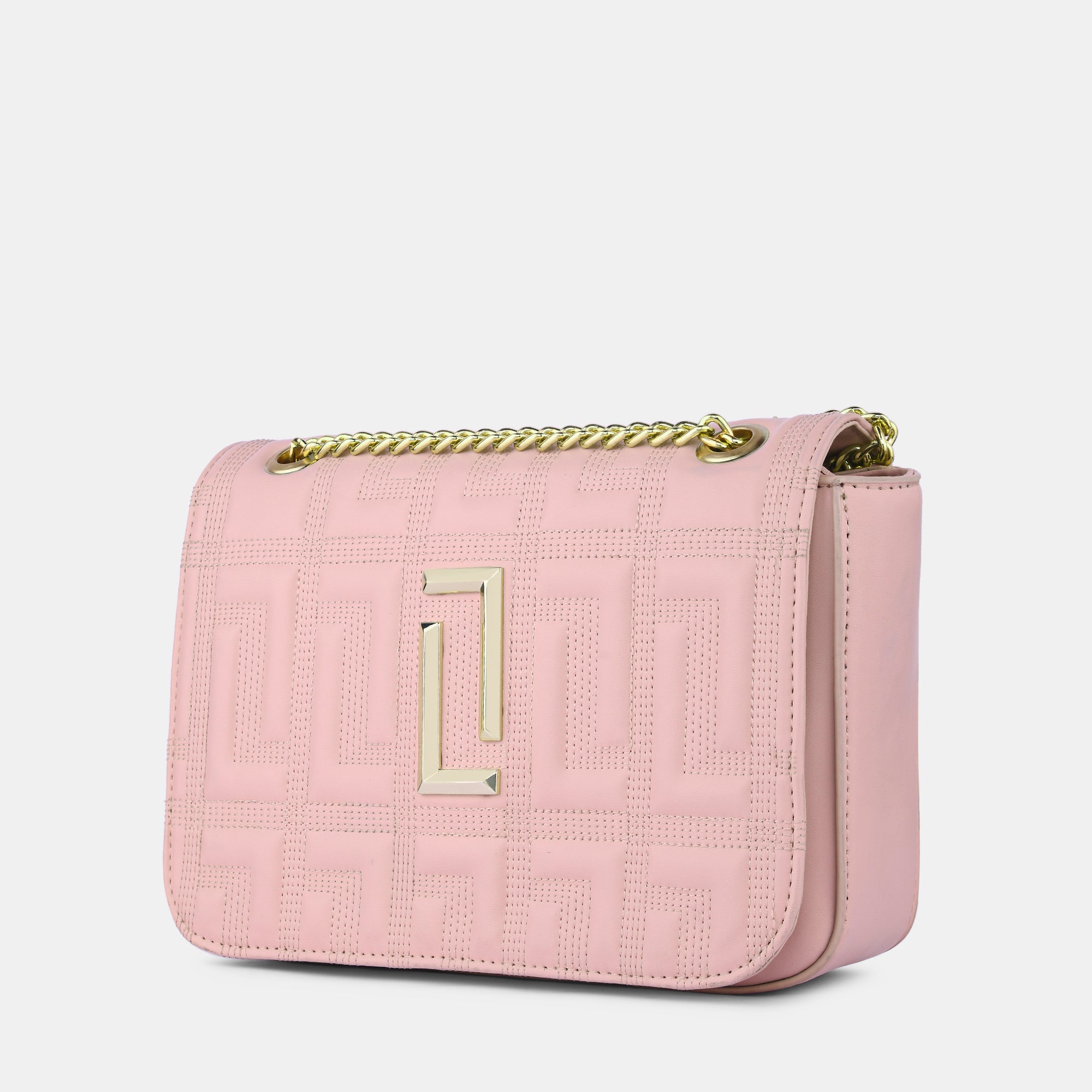 Lavie Luxe Caroline Rose Pink Medium Women'S Sling Bag