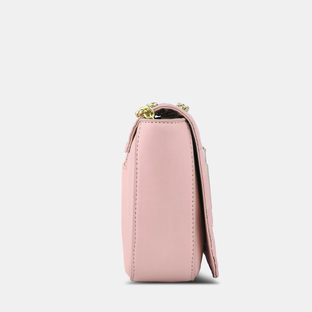 Lavie Luxe Caroline Rose Pink Medium Women'S Sling Bag