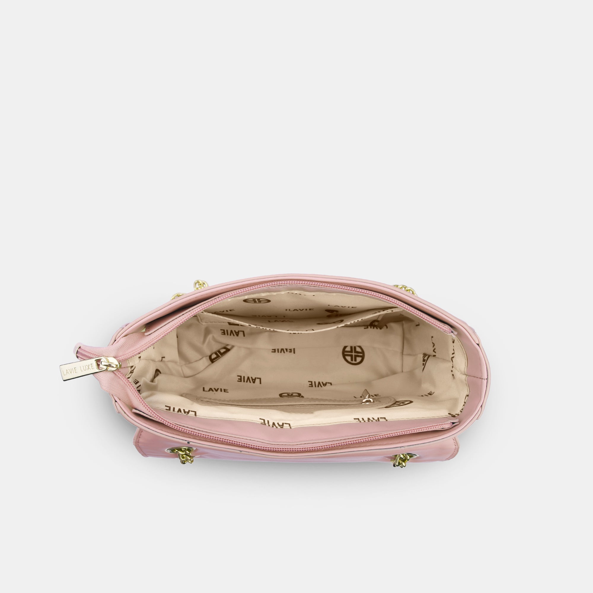 Lavie Luxe Caroline Rose Pink Medium Women'S Sling Bag