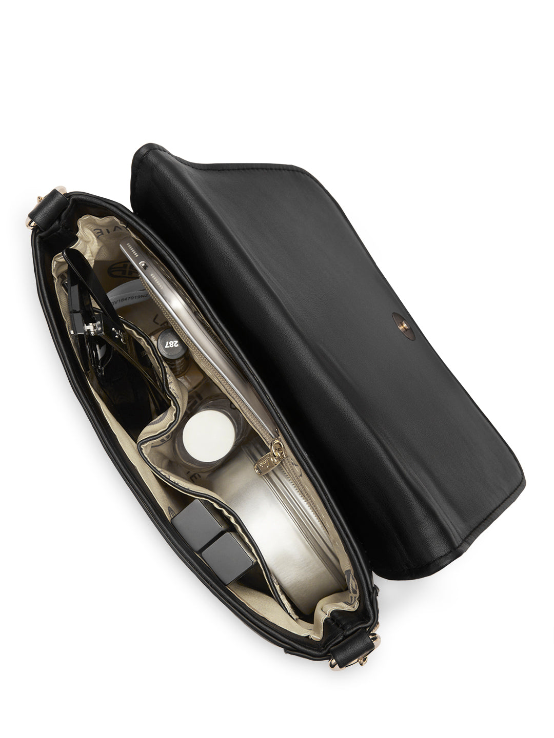 Lavie Signature Atlanta Small Off White Womens Sling Bag