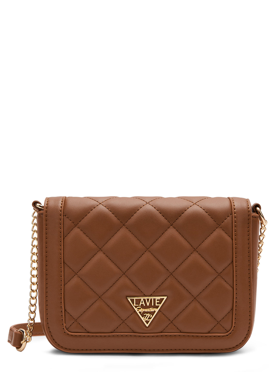 Lavie Signature Atlanta Small Tan Womens Sling Bag