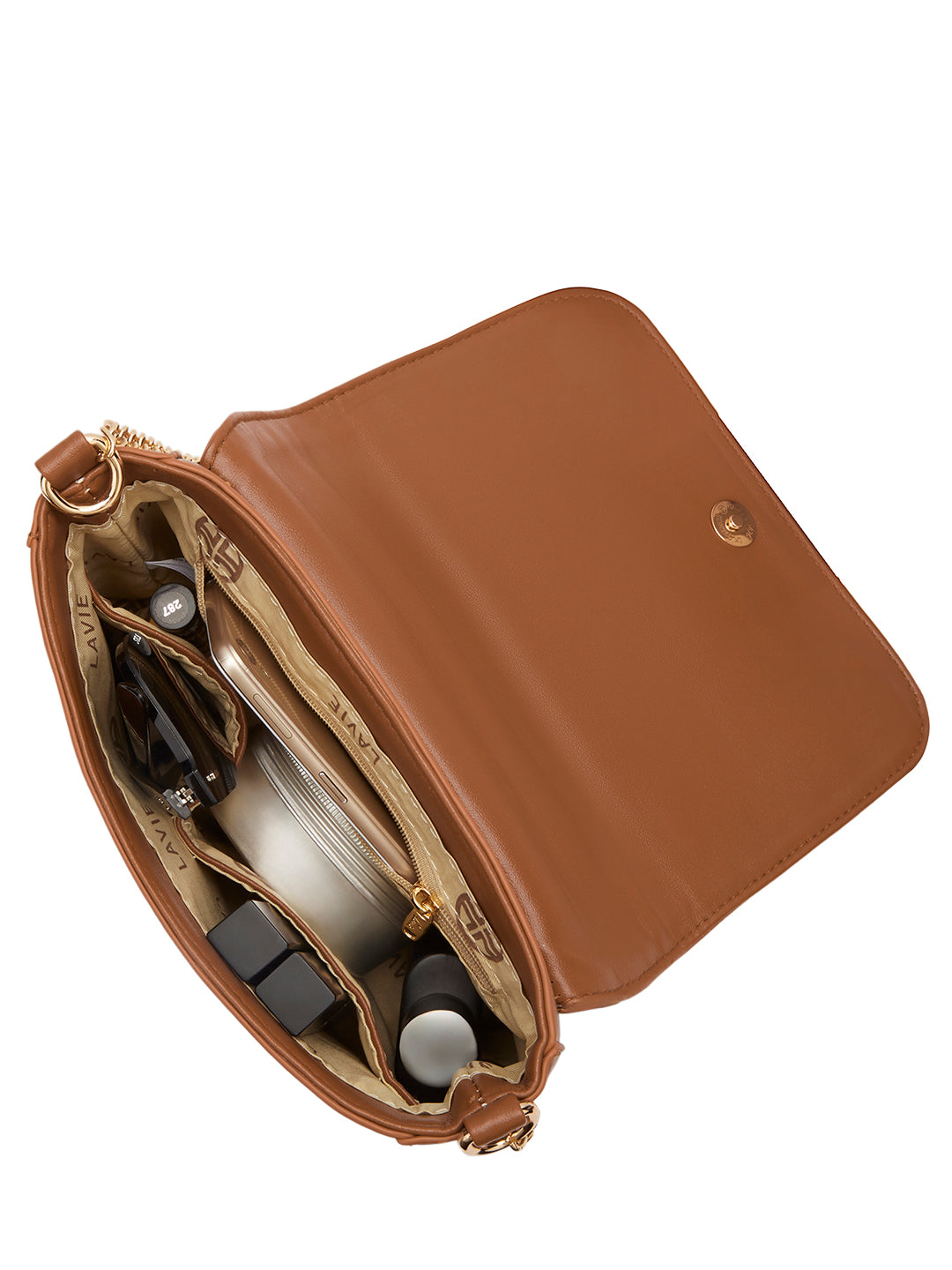 Lavie Signature Atlanta Small Off White Womens Sling Bag