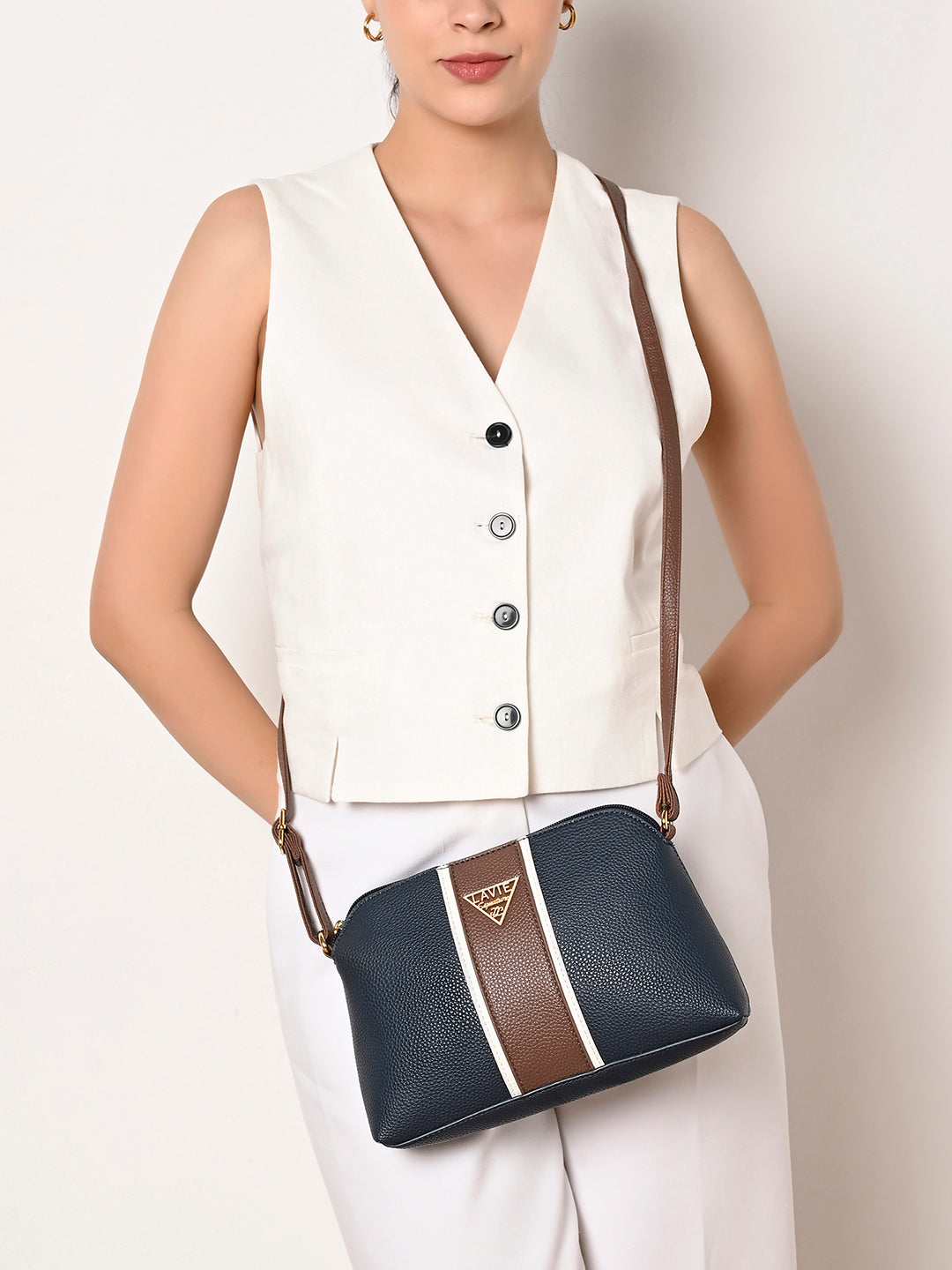 Lavie Signature Georgia Small Red Womens Sling Bag