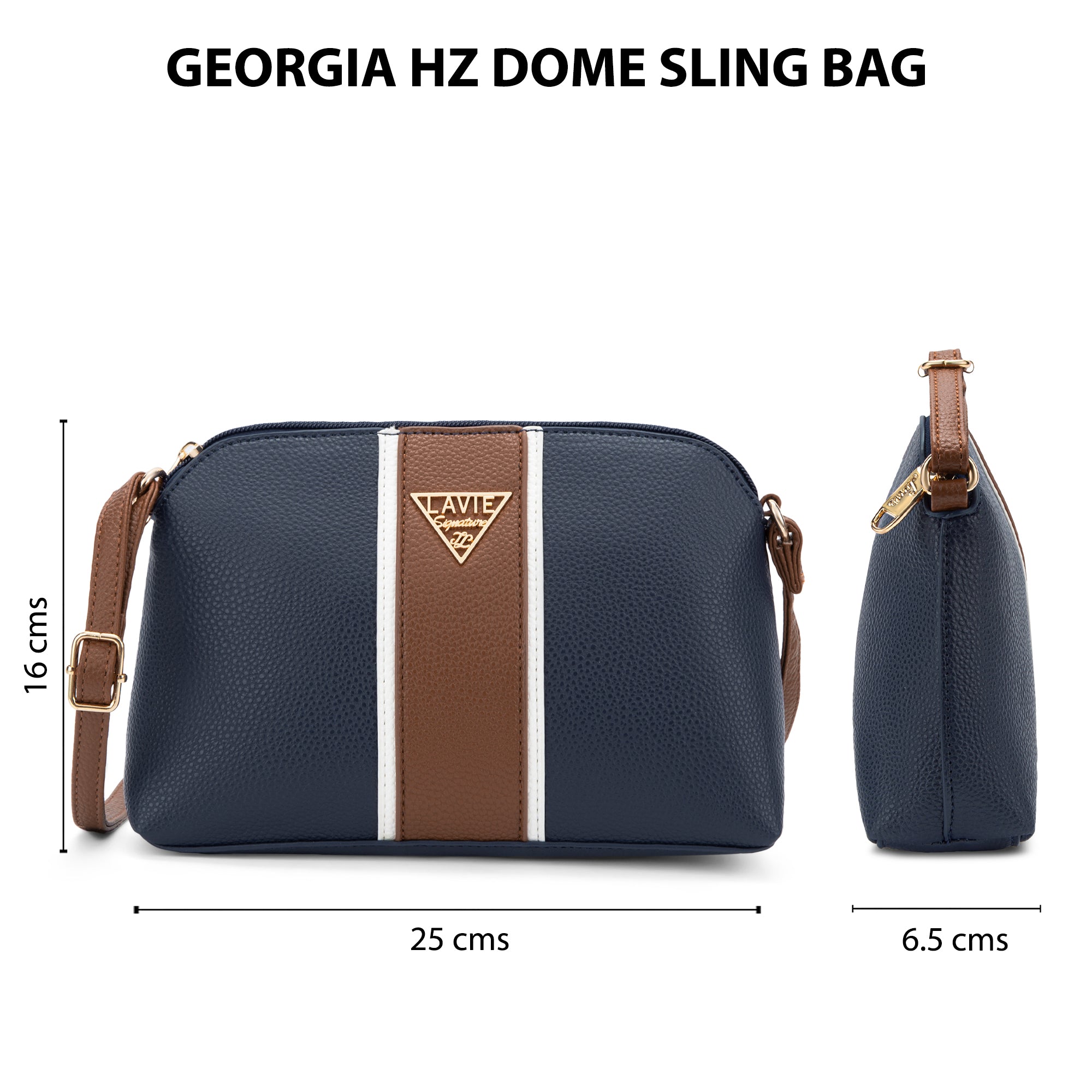 Lavie Signature Georgia Small Navy Womens Sling Bag