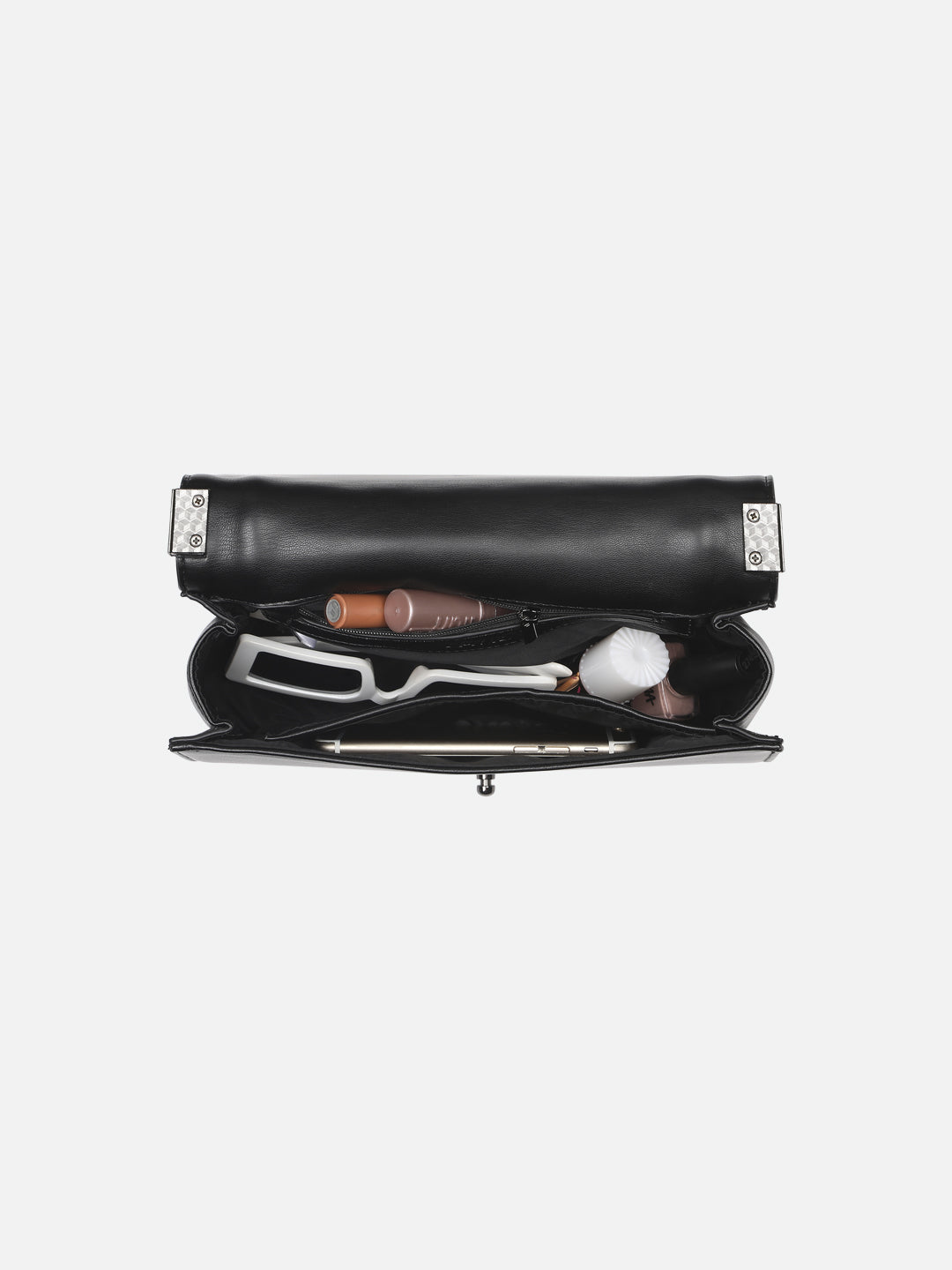 Juli25 Medium Structured flap Sling Bag