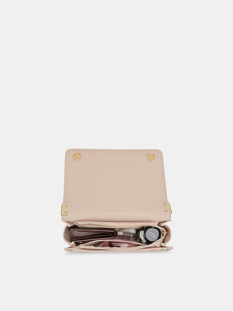 Anar Mor Print Medium Flap Sling Bag