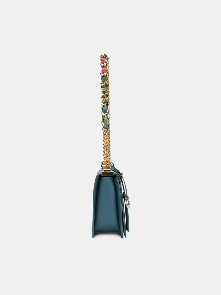 Anar Mor Print Medium Flap Sling Bag