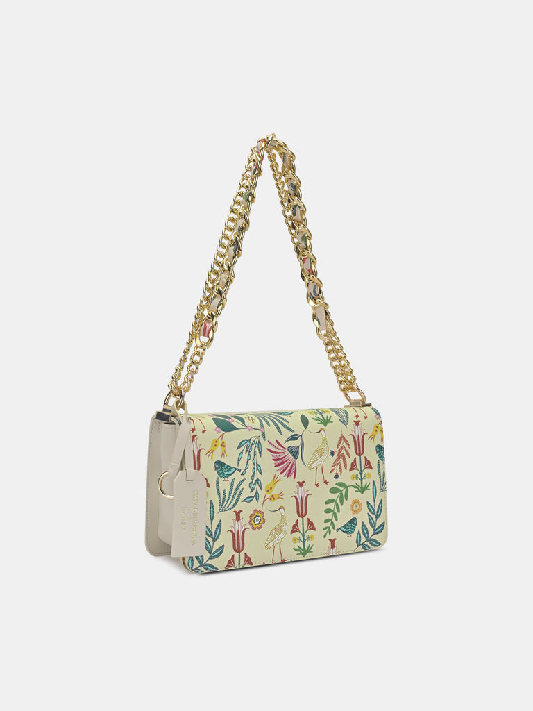 Saras Print Medium Flap Sling Bag