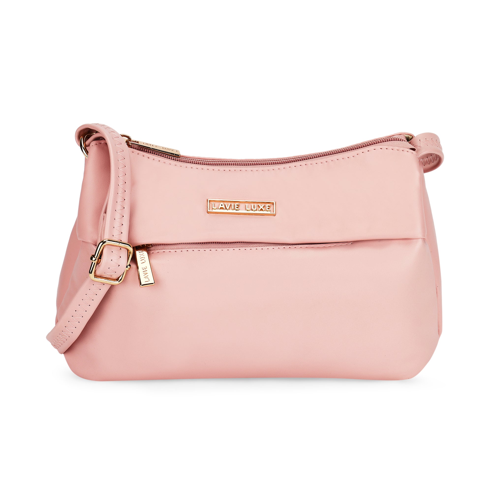 Rose 3 Compartments Medium Sling Bag