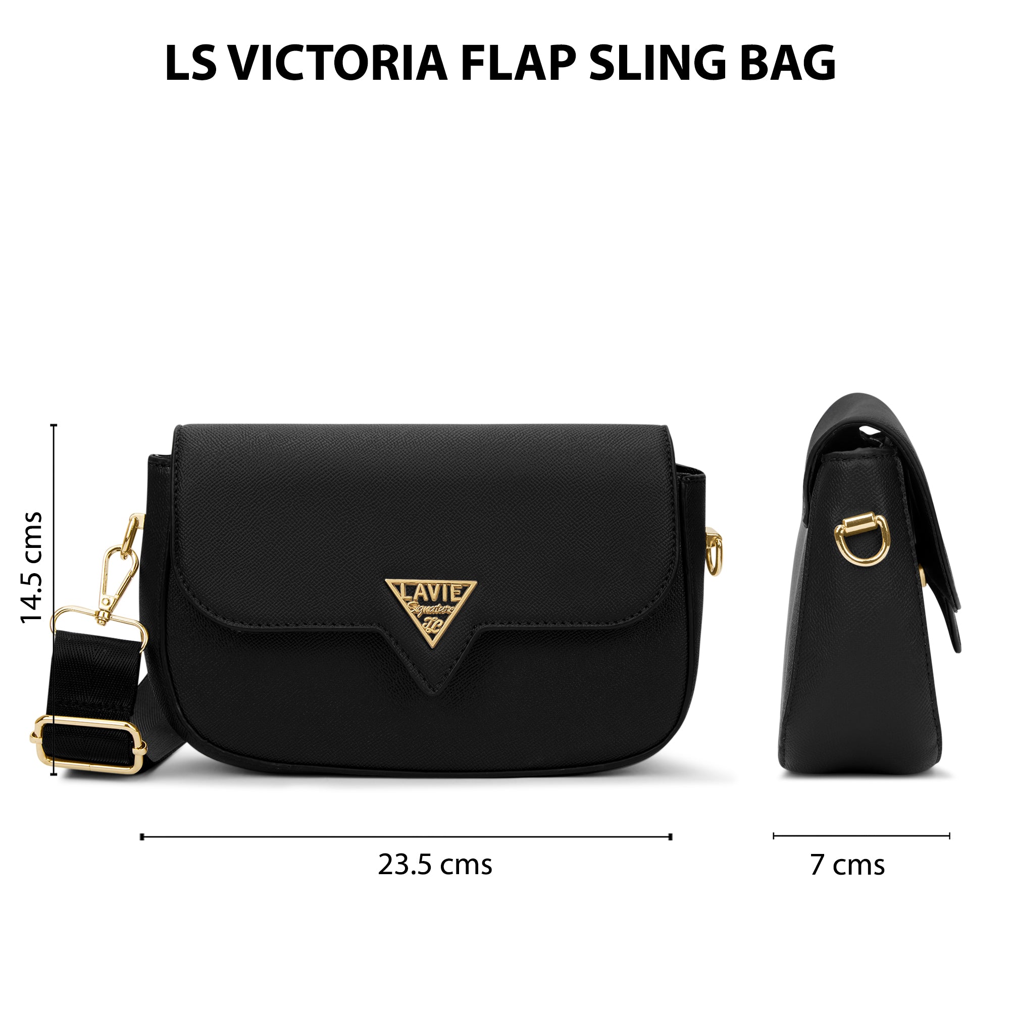 Victoria Small Flap Sling Bag