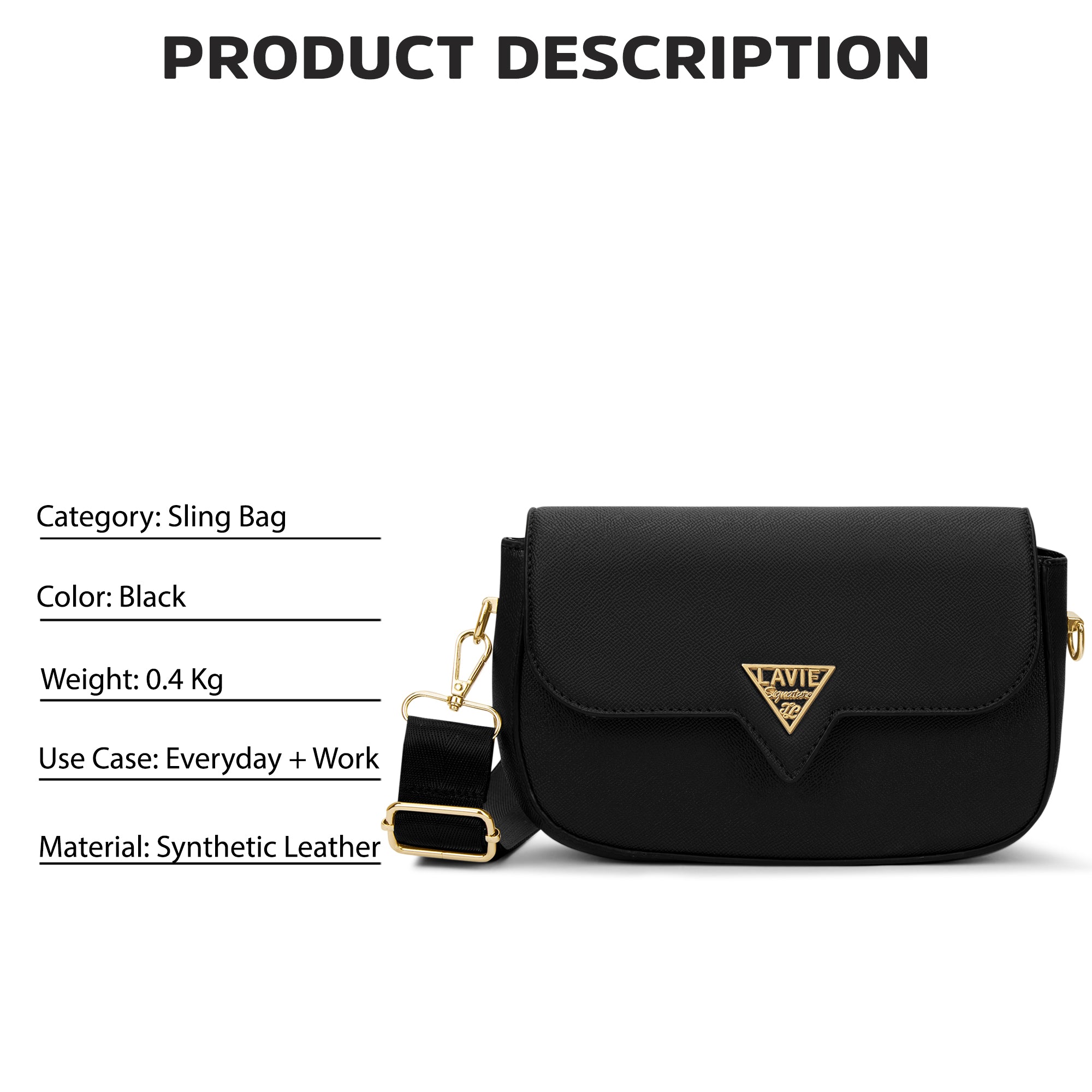 Victoria Small Flap Sling Bag