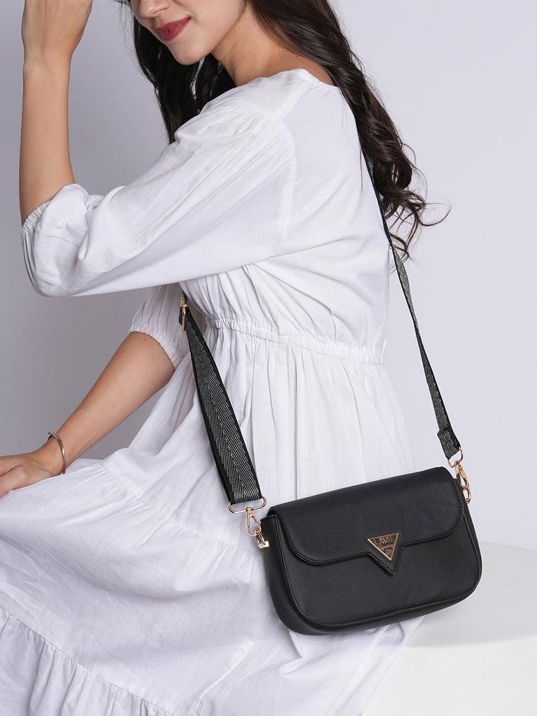 Victoria Small Flap Sling Bag