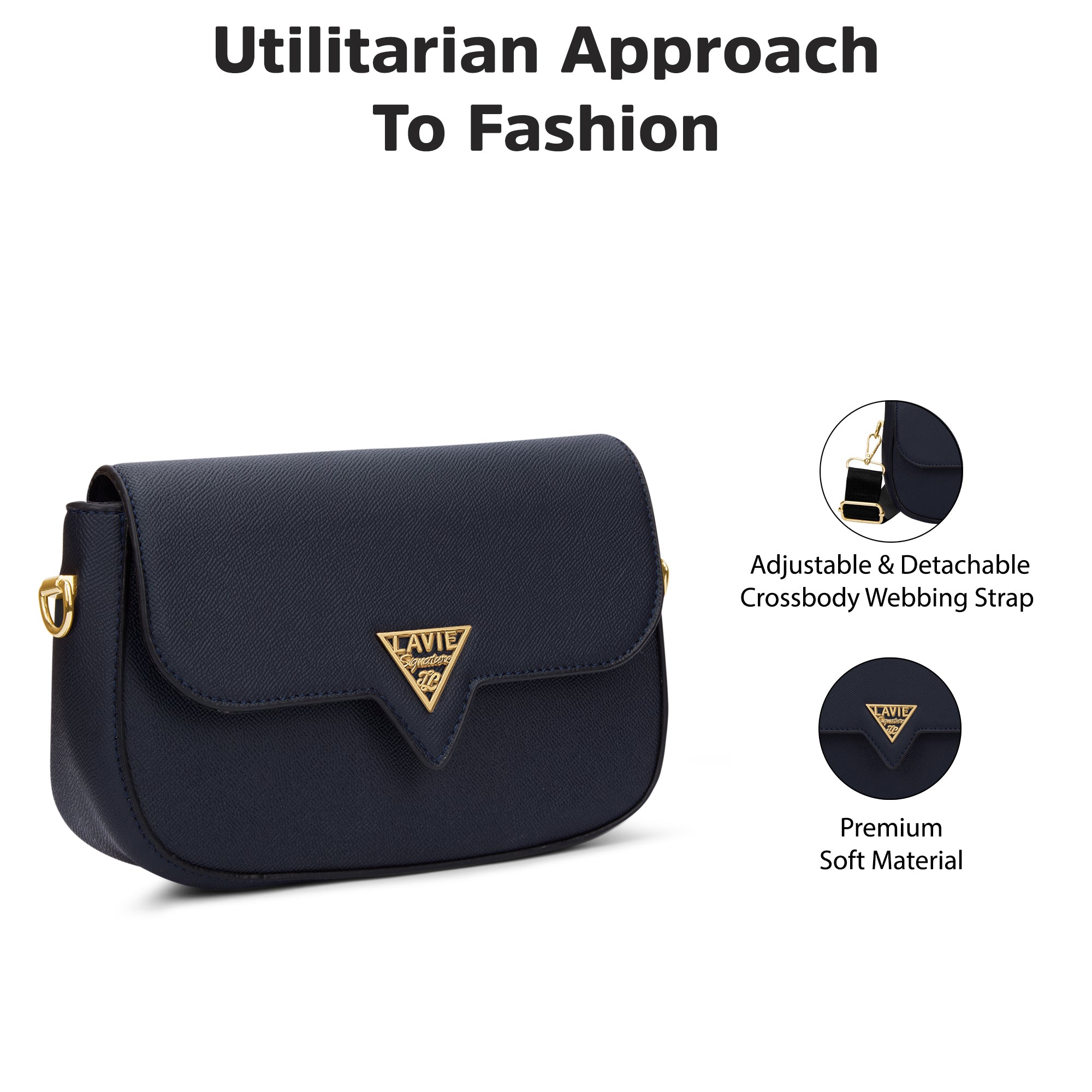 Victoria Small Flap Sling Bag