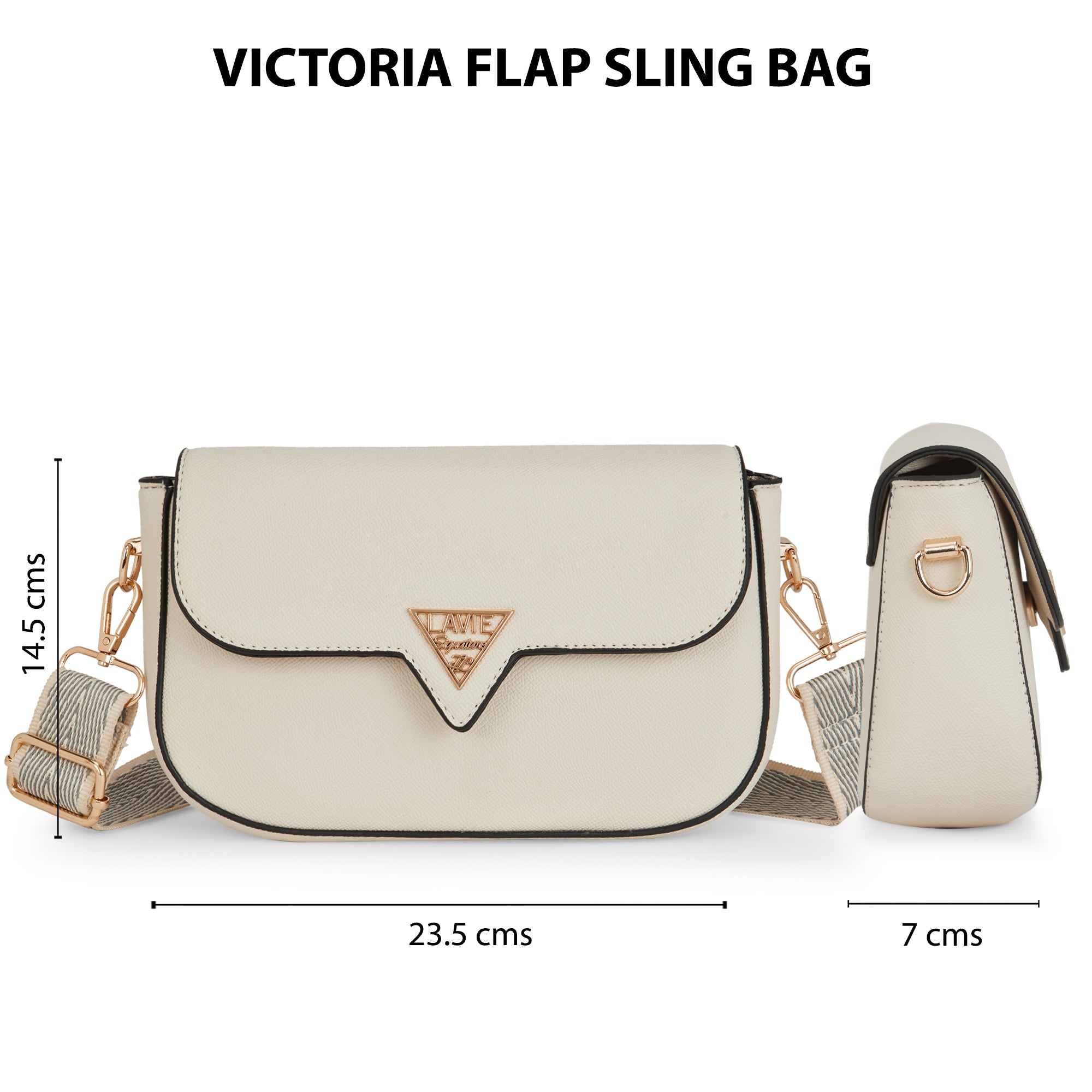 Victoria Small Flap Sling Bag