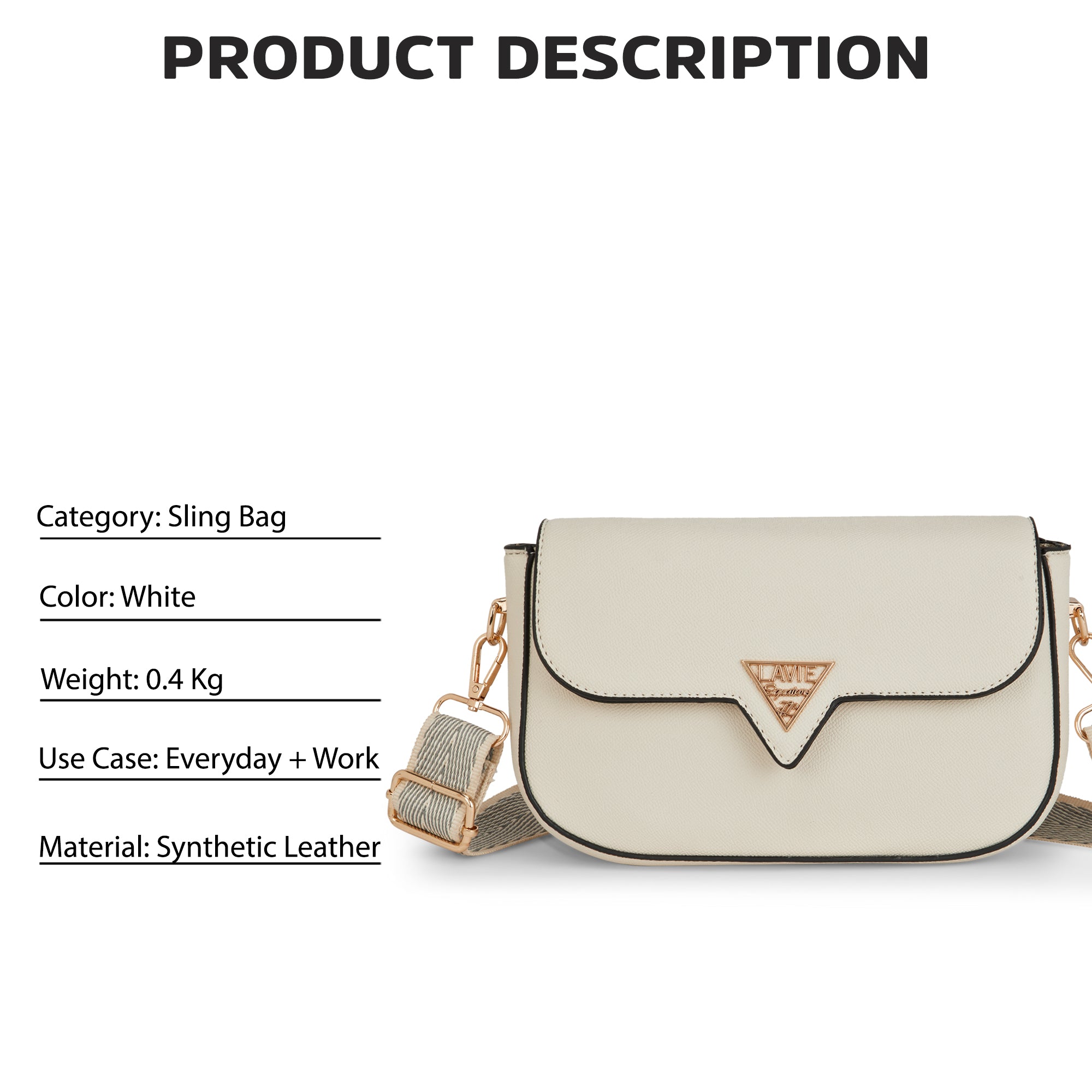 Victoria Small Flap Sling Bag