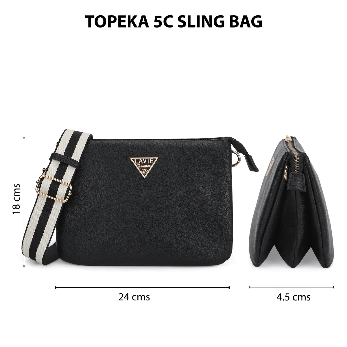 Topeka 5 Compartments Medium Sling Bag
