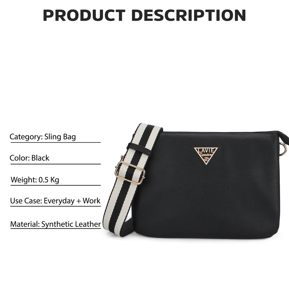 Topeka 5 Compartments Medium Sling Bag