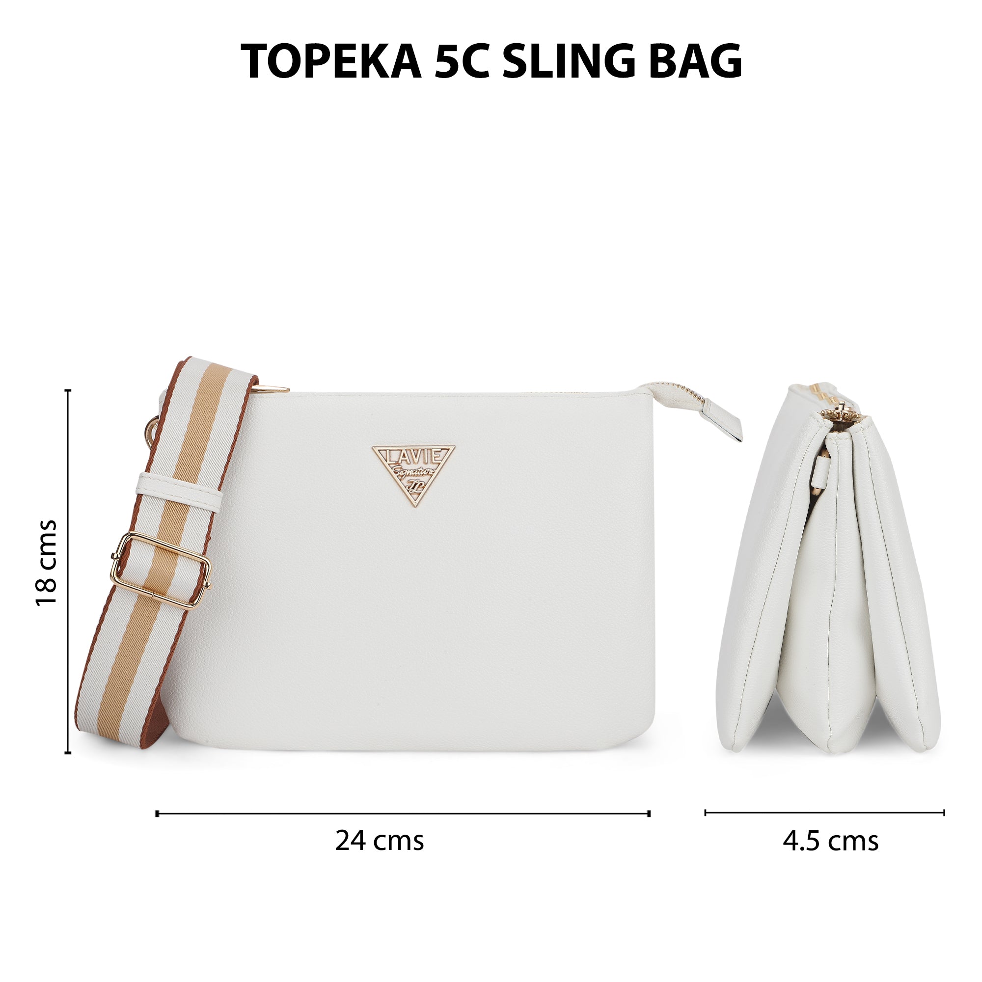 Topeka 5 Compartments Medium Sling Bag