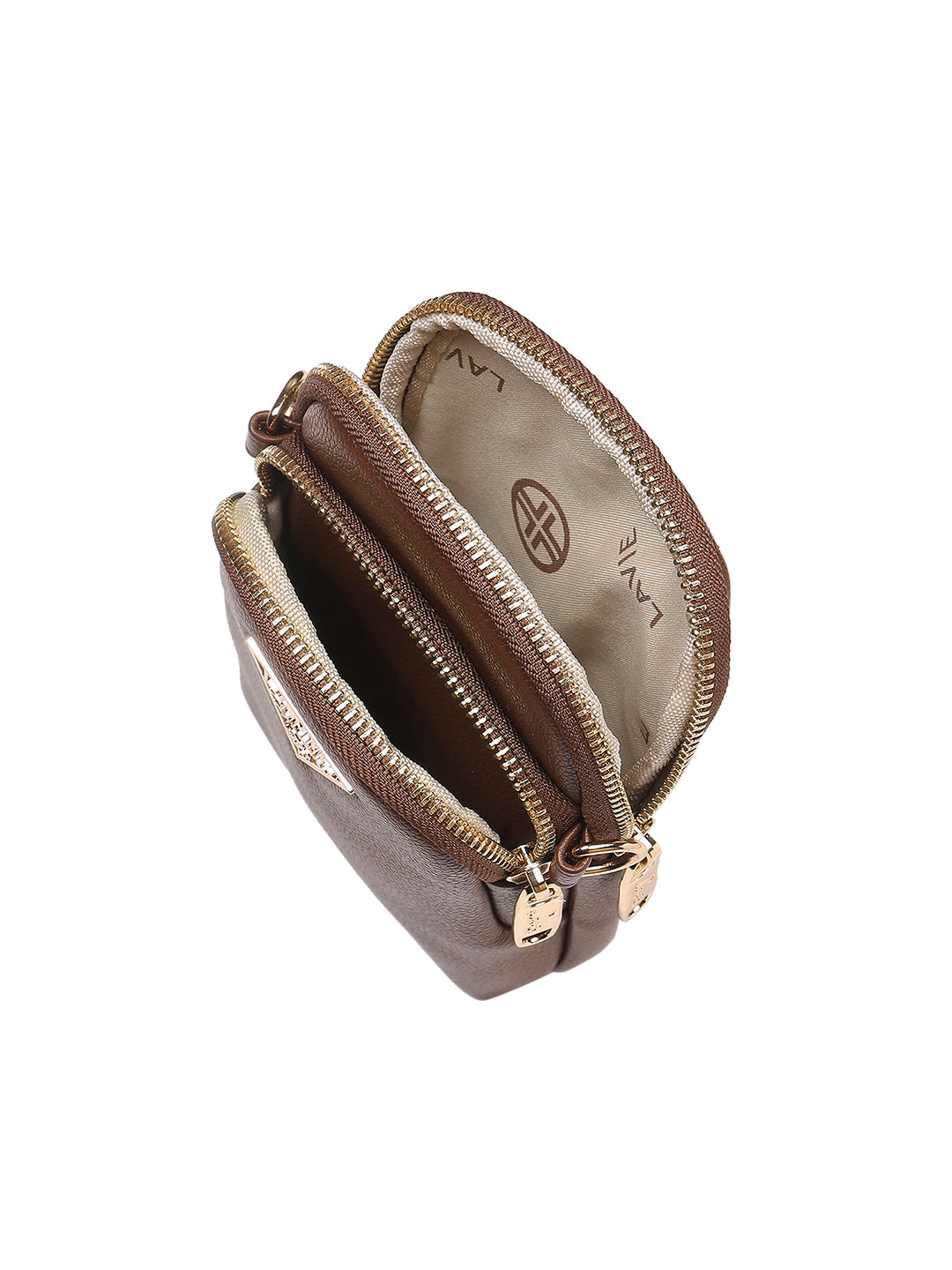 Indiana Vertical 2 Compartments Small Sling Bag