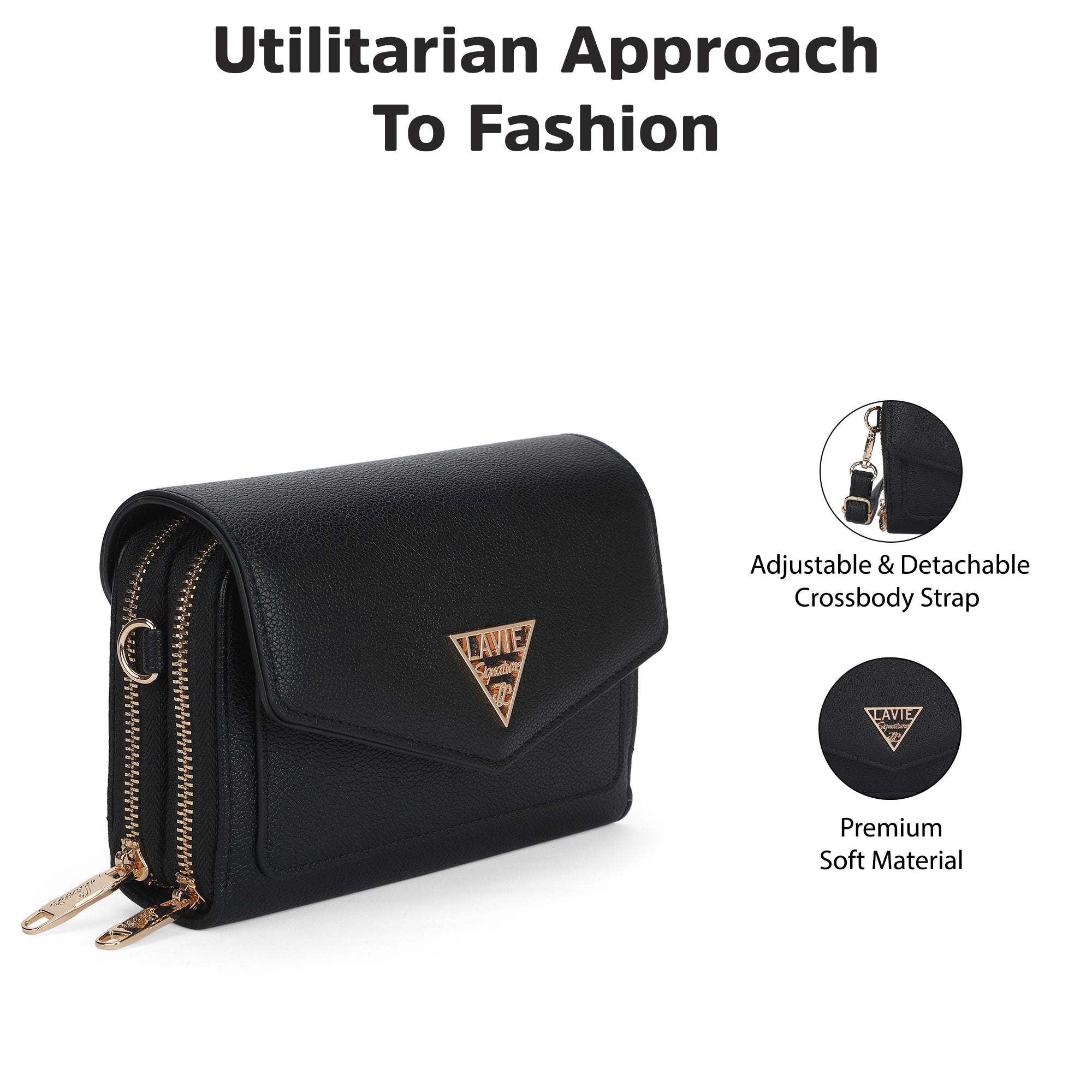 Lowa 2 Compartment Small Zip Wallet