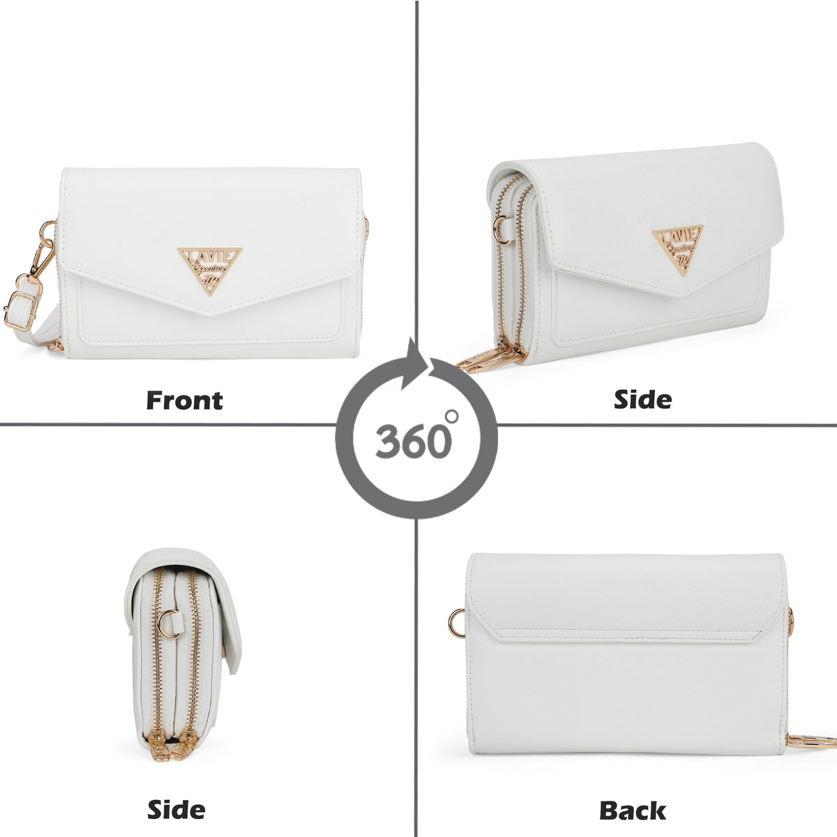 Lowa 2 Compartment Small Zip Wallet