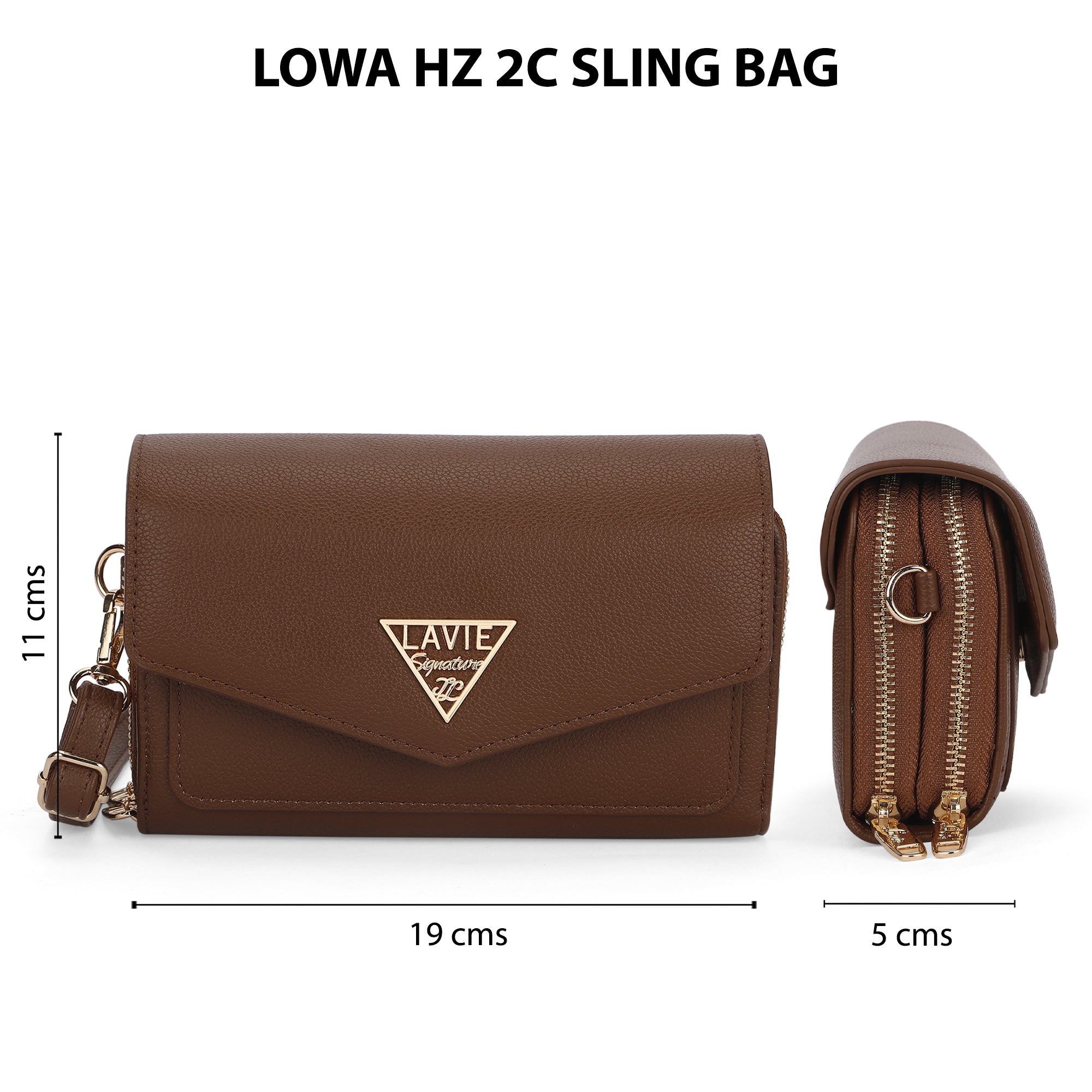 Lowa 2 Compartment Small Zip Wallet