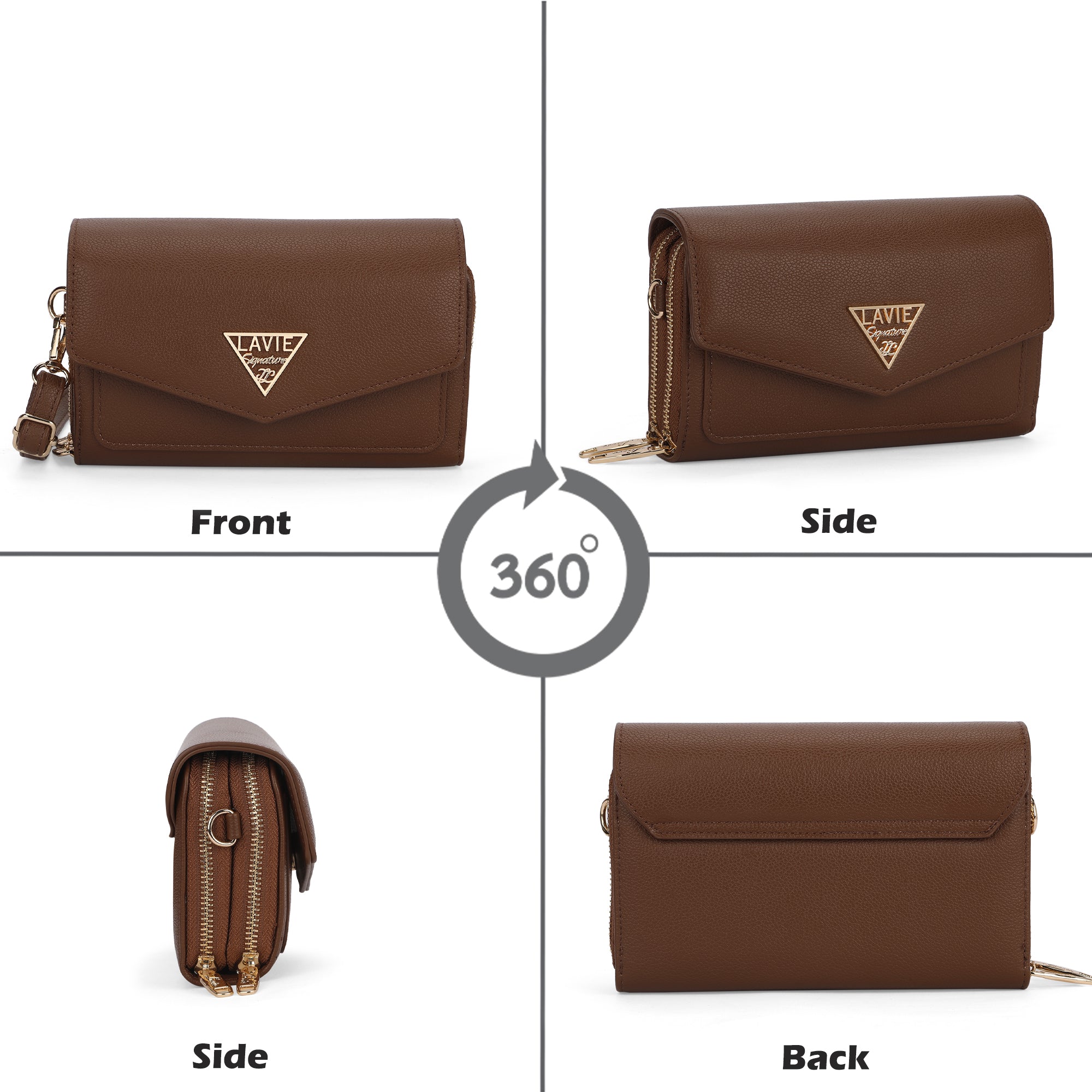 Lowa 2 Compartment Small Zip Wallet