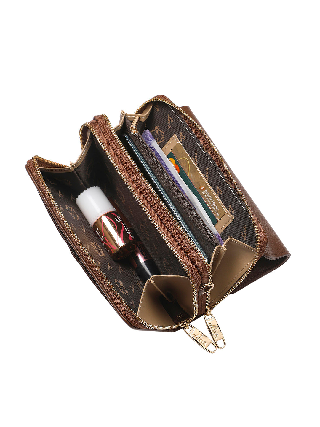 Lowa 2 Compartment Small Zip Wallet
