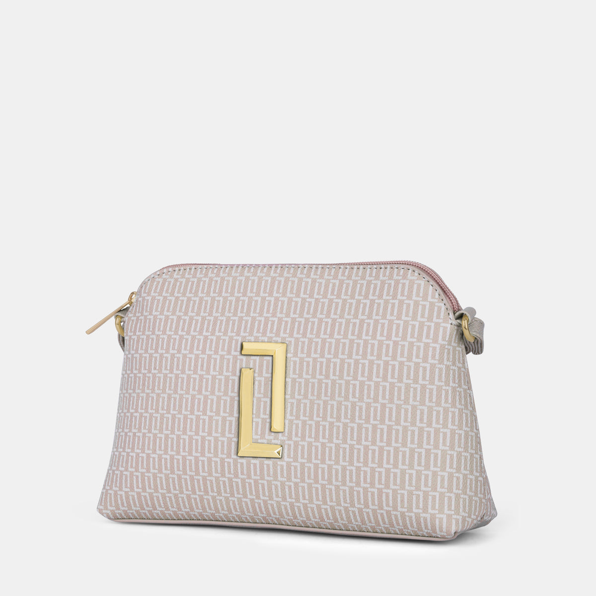 Lavie Luxe Mono Swift Pink Small Women's Dome Sling